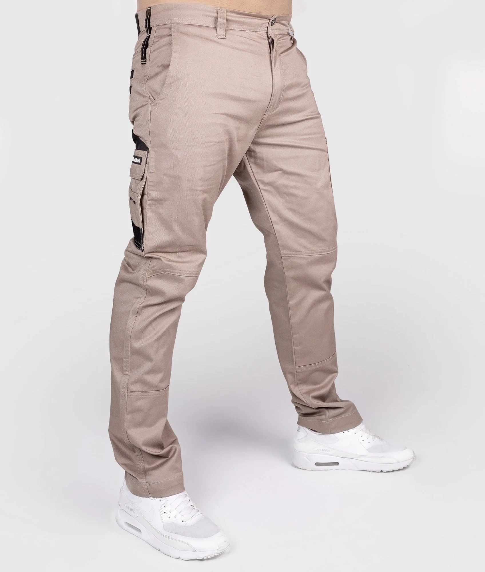 HardTuned Pitstop Cargo Pants - Tan - Image 4