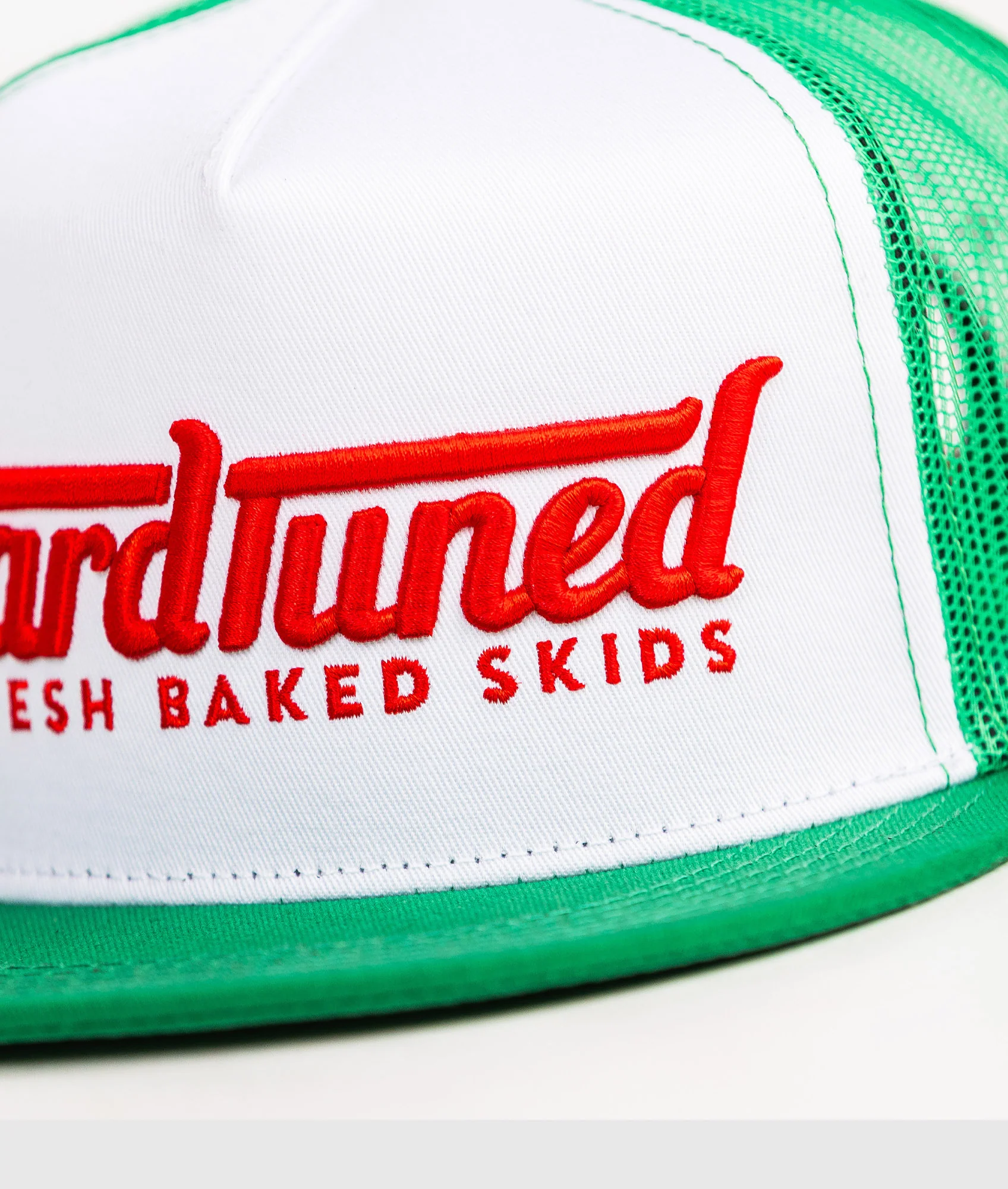 Crispy Skids Flat Brim Trucker Cap - Image 5