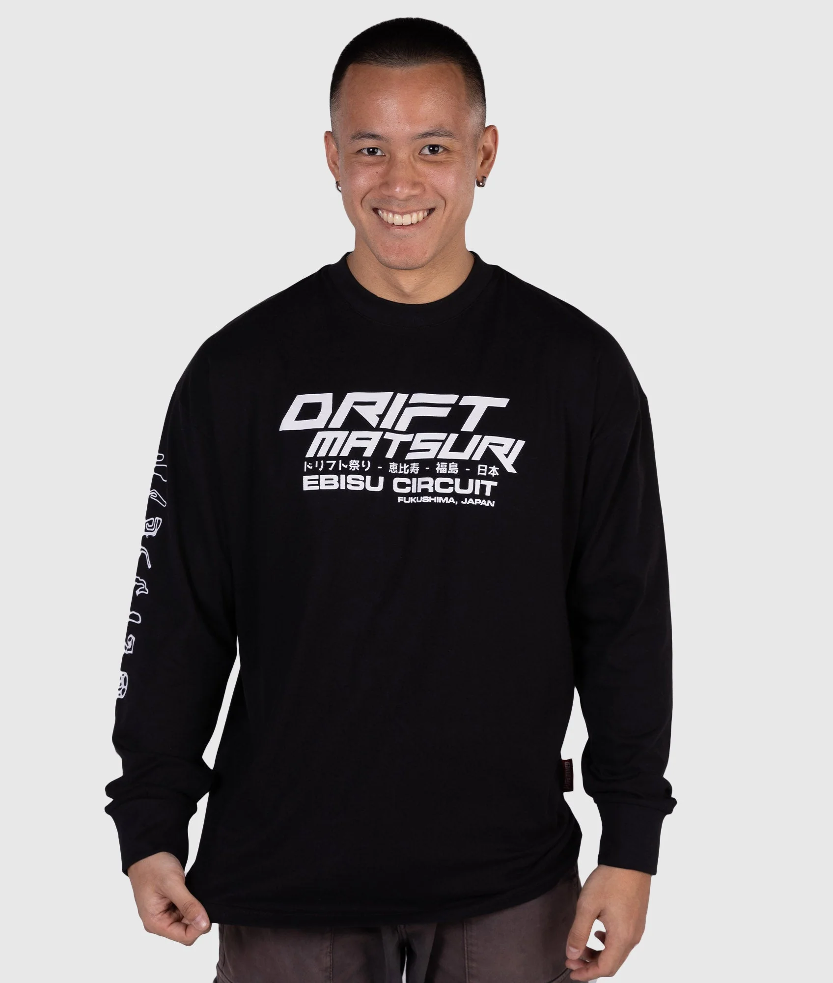 Drift Matsuri Track Tee - Black - Image 3