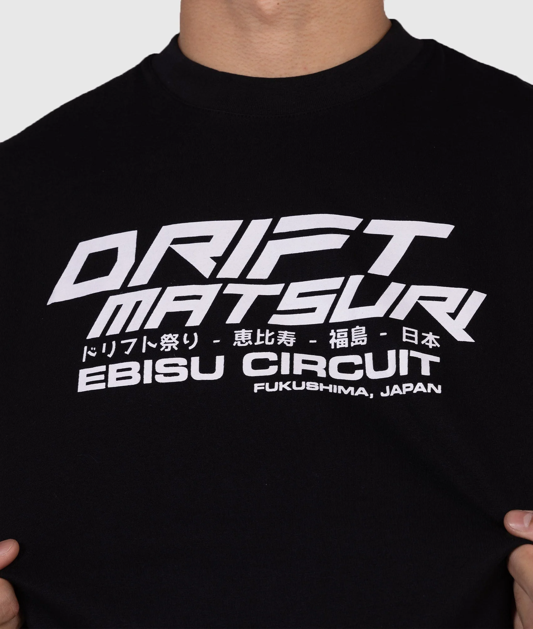 Drift Matsuri Track Tee - Black - Image 6