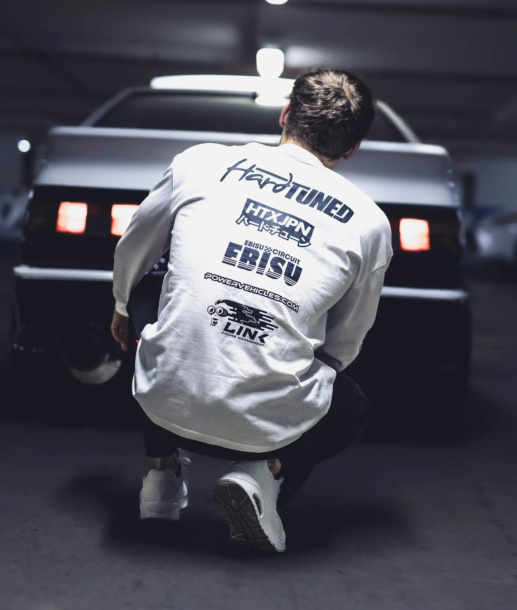 Drift Matsuri Track Tee - White - Image 5