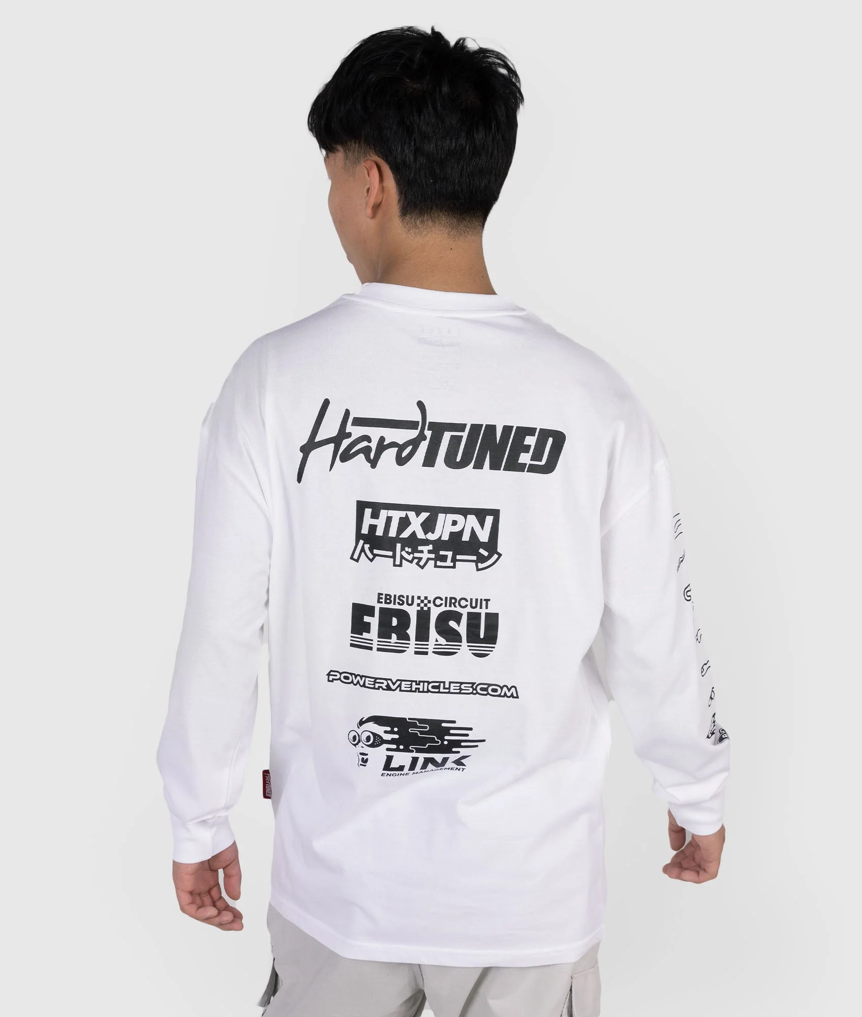 Drift Matsuri Track Tee - White - Image 6