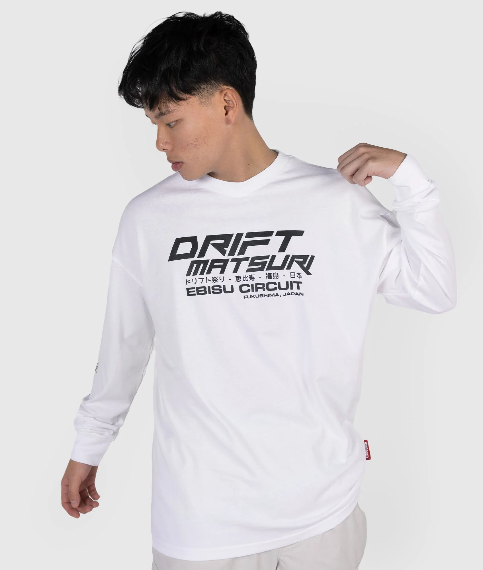 Drift Matsuri Track Tee - White - Image 9