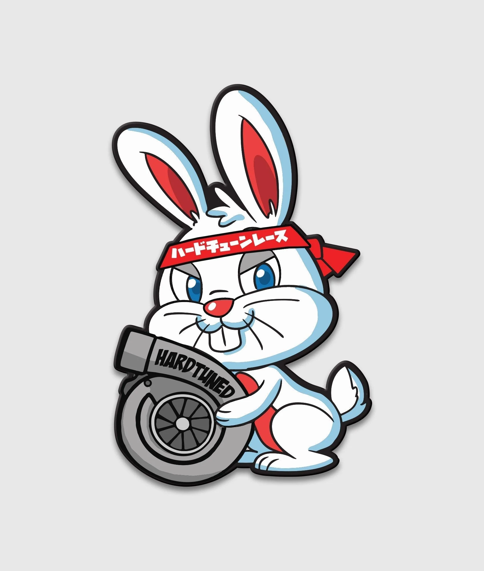 Easter Bunny Turbo Sticker - Image 2