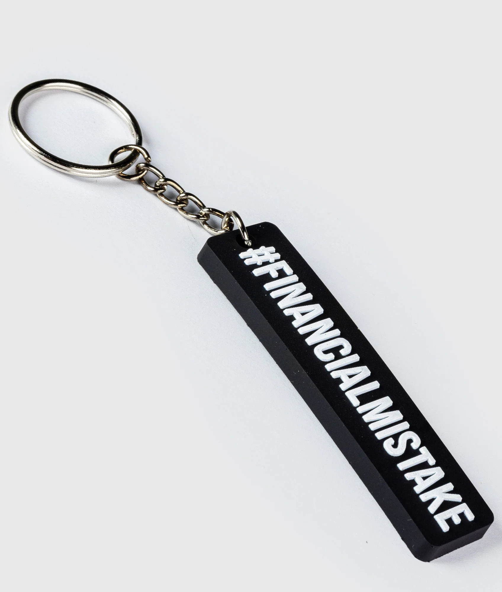 Financial Mistake Rubber Key Ring - Image 2