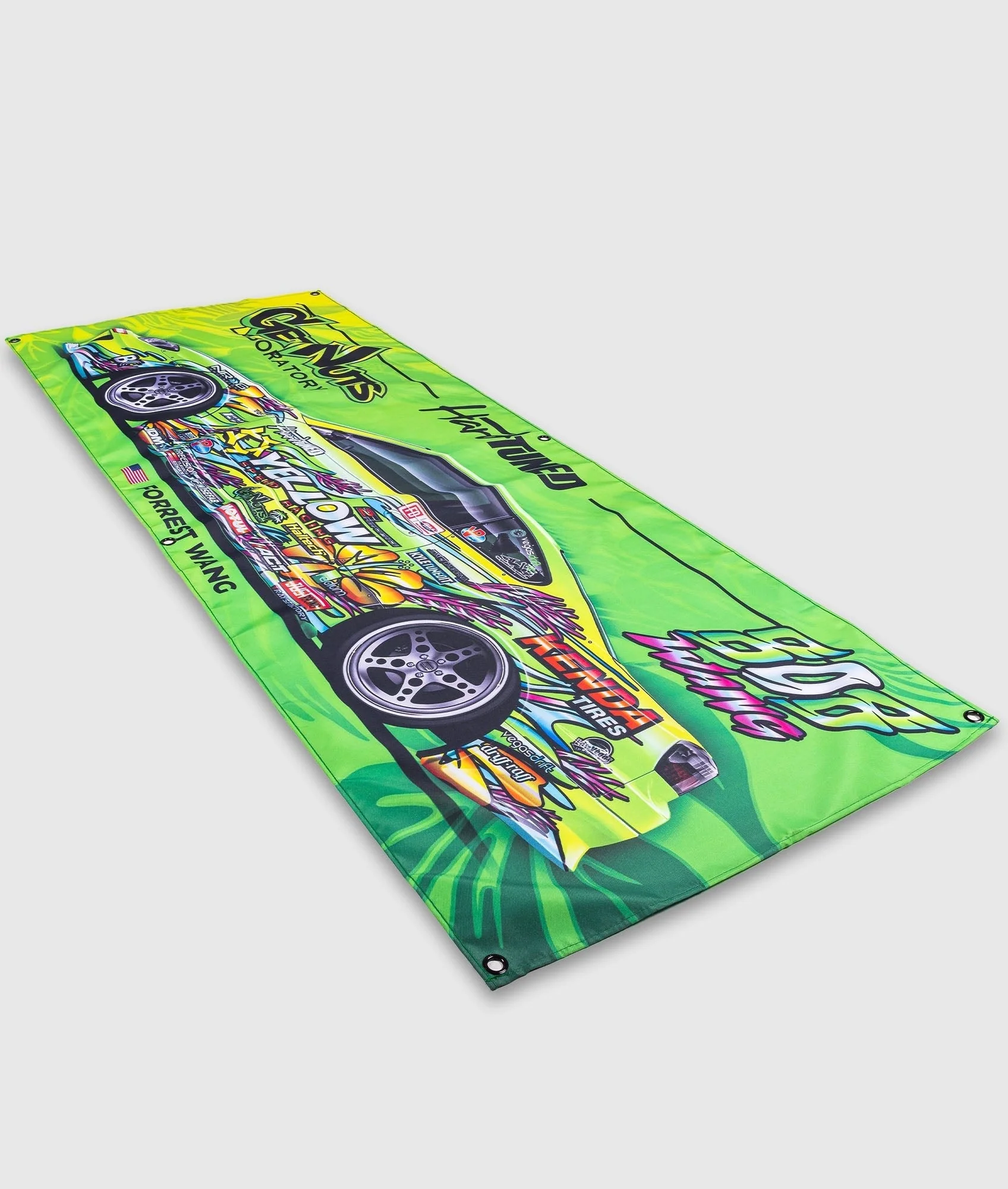 Forrest Wang / Get Nuts Labs Garage Flag - Image 2