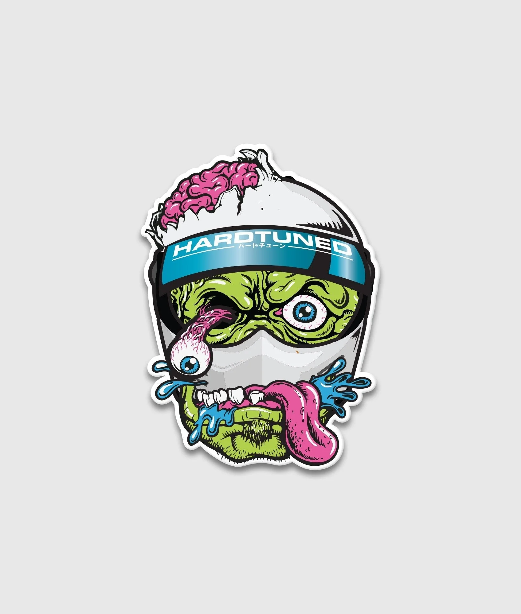 Halloween Race Zombie Sticker - Image 2