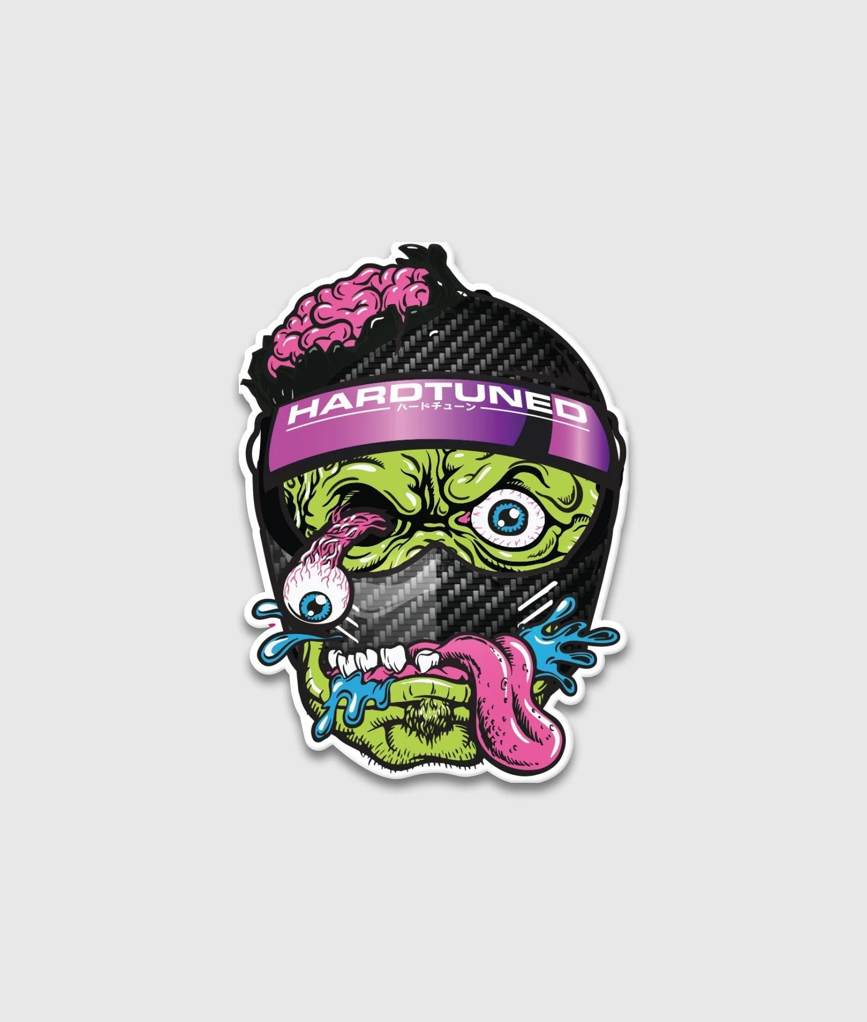 Halloween Race Zombie Sticker - Image 4