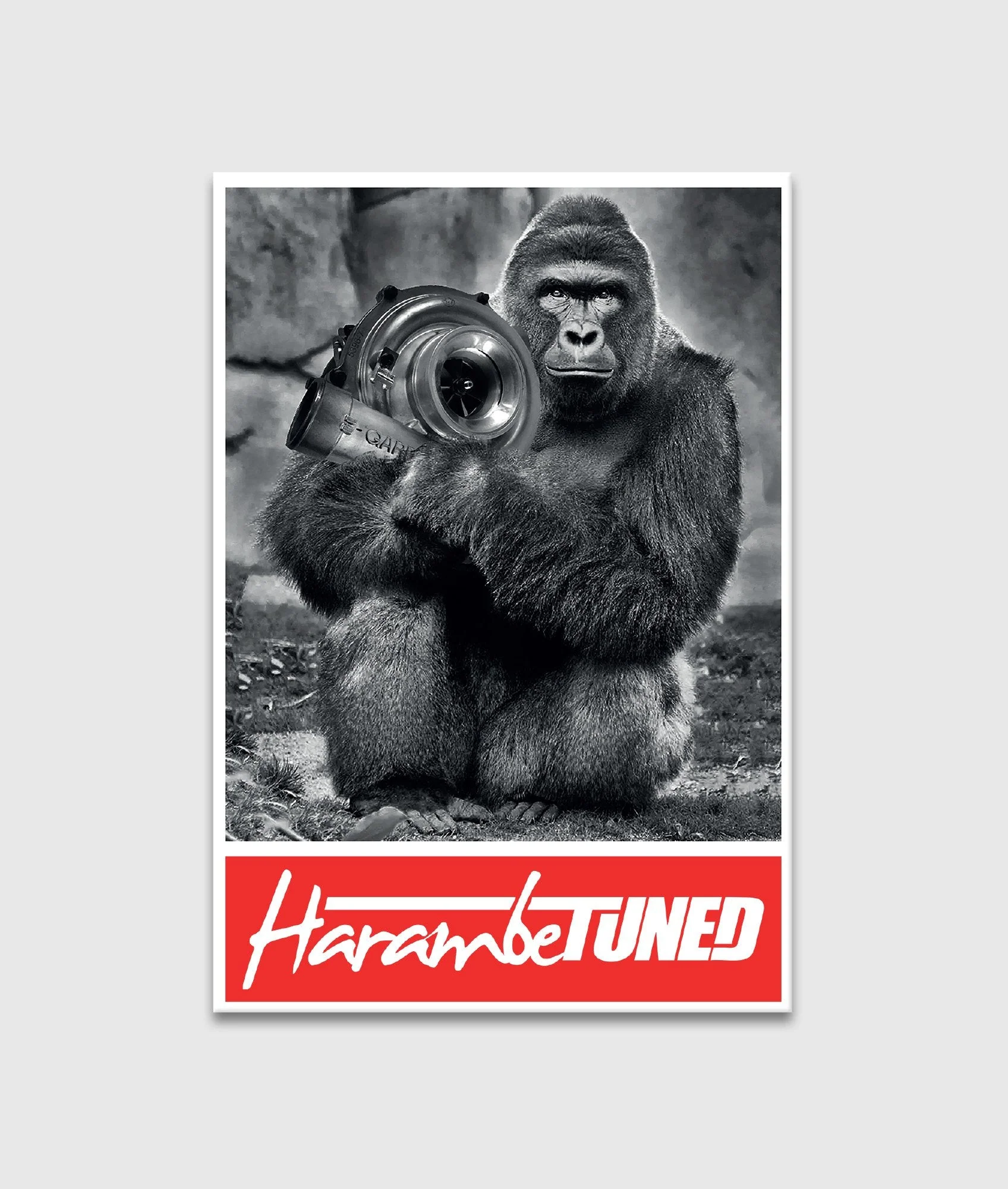 HarambeTuned Slap Sticker - Image 2