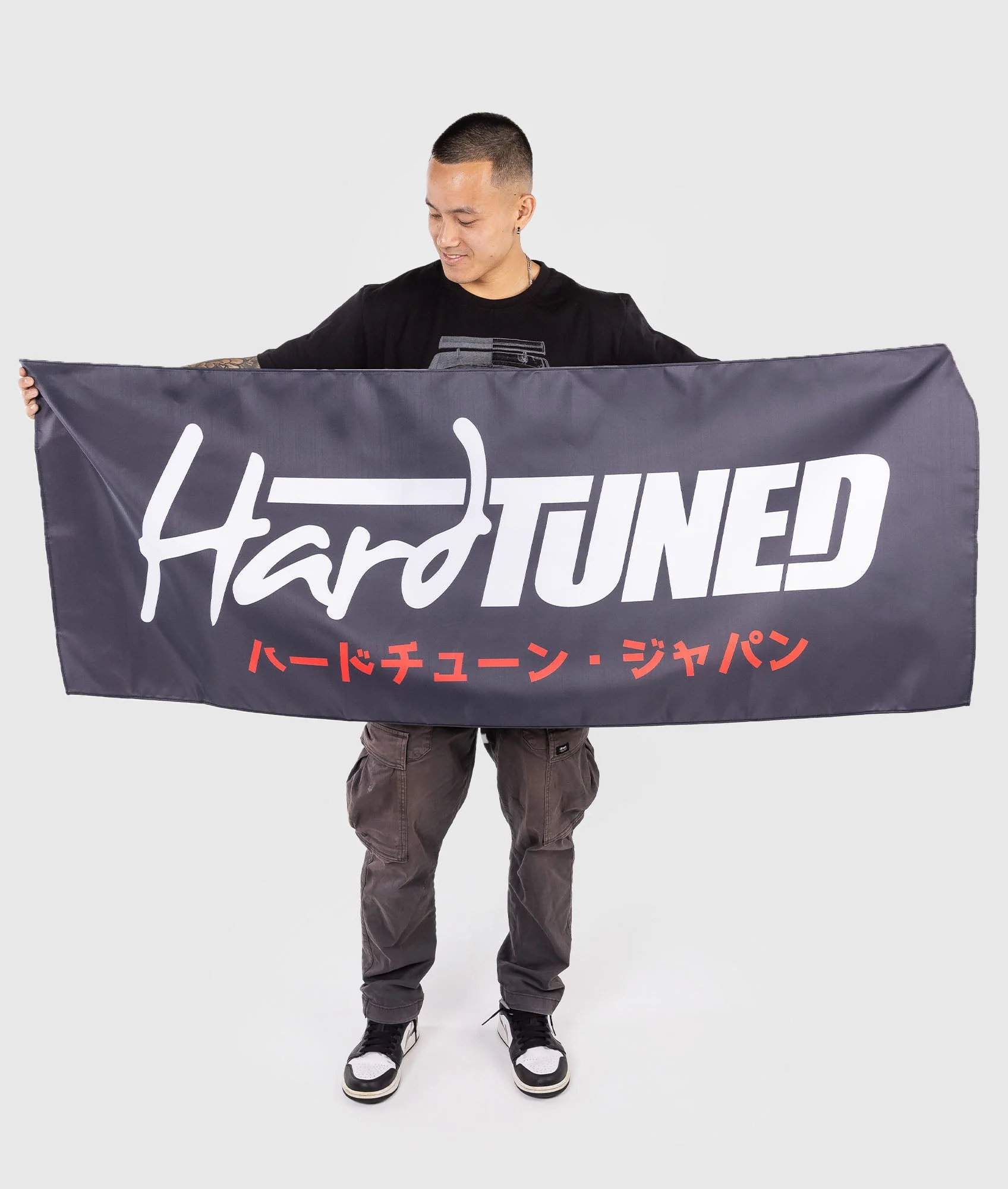 HardTuned Black Garage Flag - Image 2