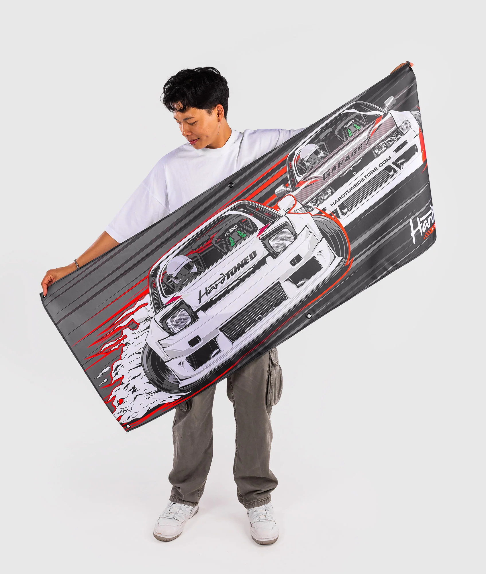 Hardtuned Drift Team Battle Garage Flag - Image 2