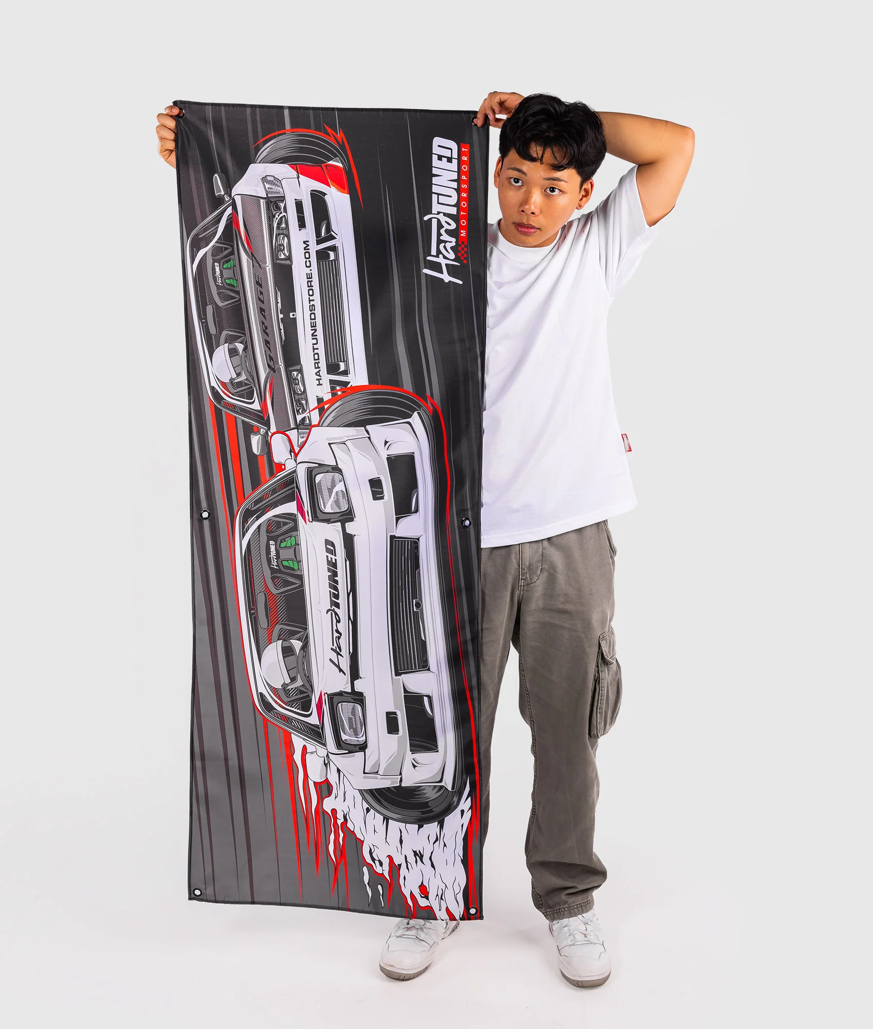 Hardtuned Drift Team Battle Garage Flag - Image 3