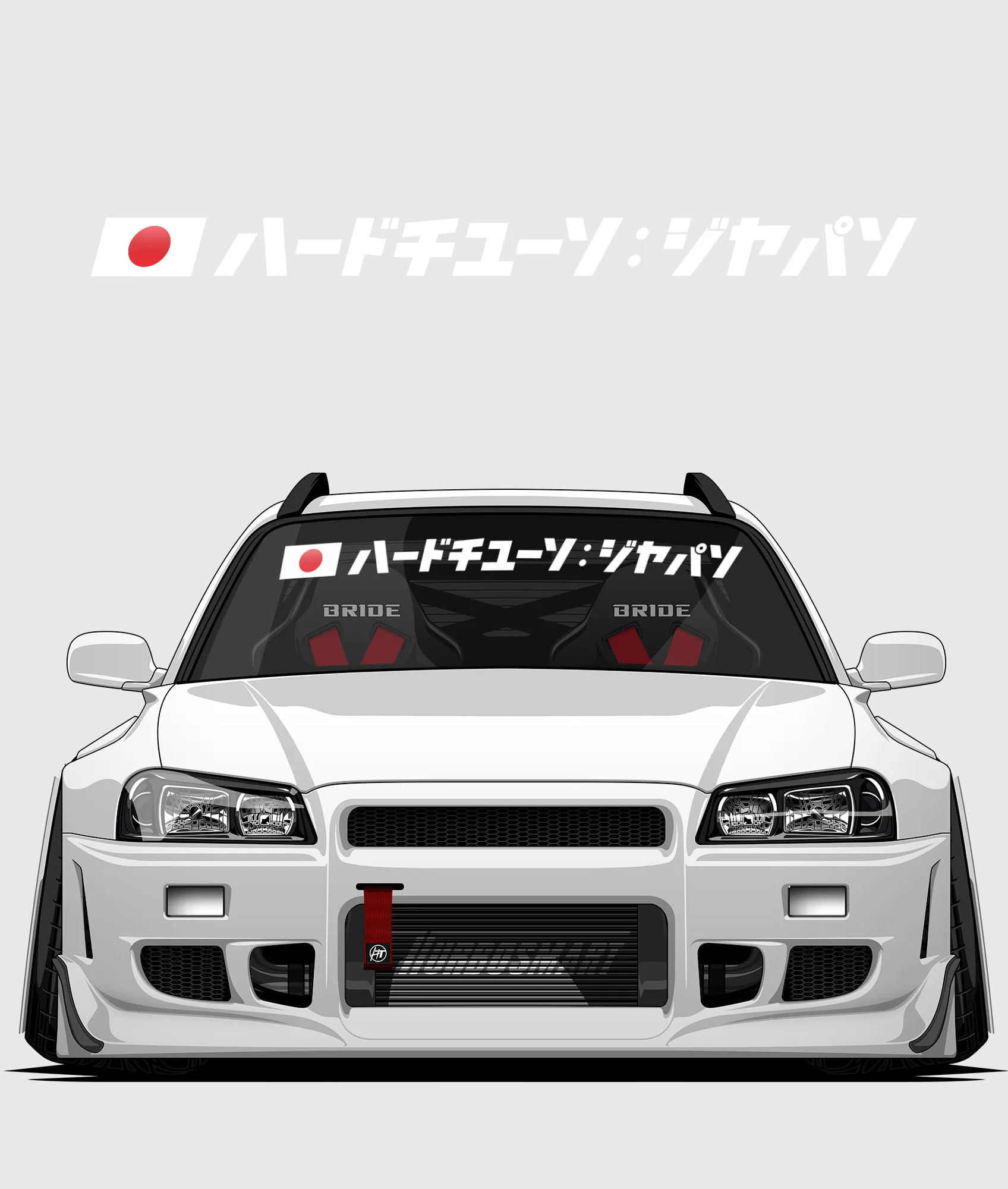 Hardtuned Kanji Flag Window Banner - Image 3