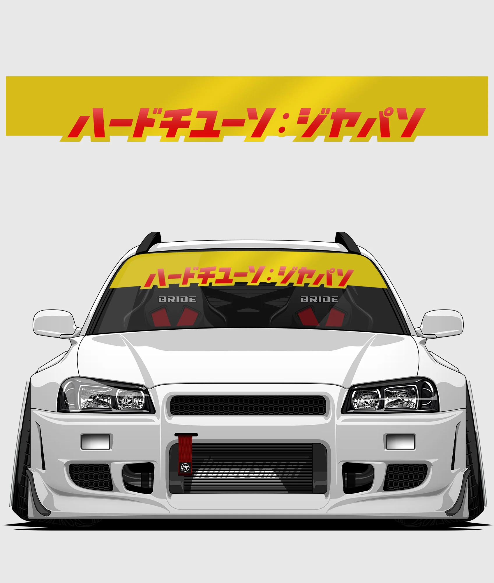 Hardtuned Kanji Window Banner - Solid - Image 24