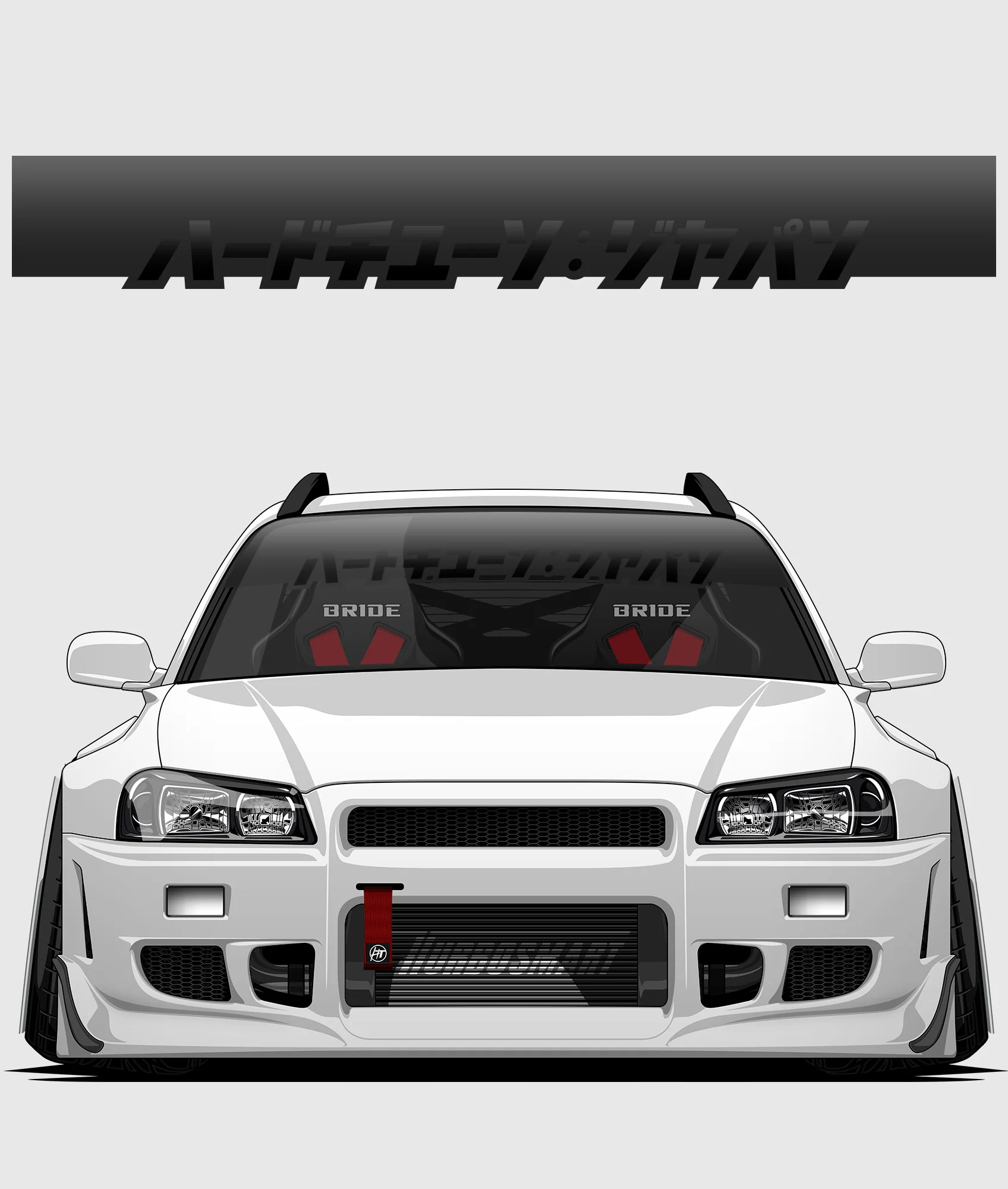 Hardtuned Kanji Window Banner - Solid - Image 26