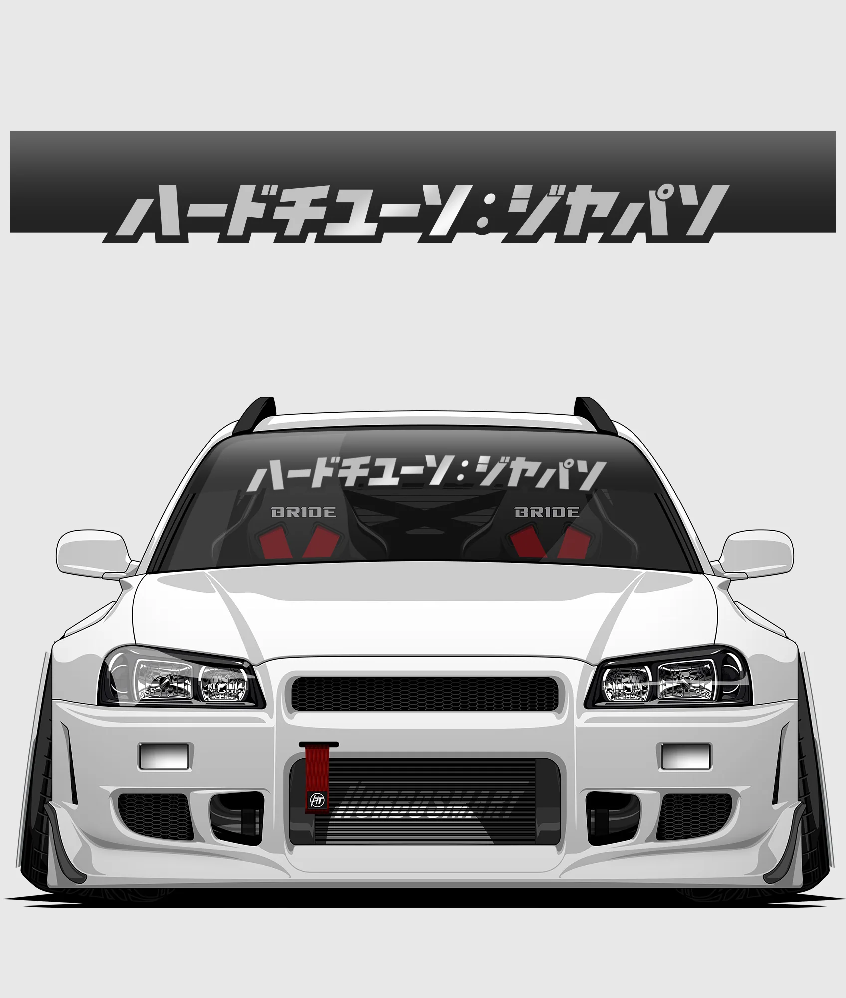 Hardtuned Kanji Window Banner - Solid - Image 40