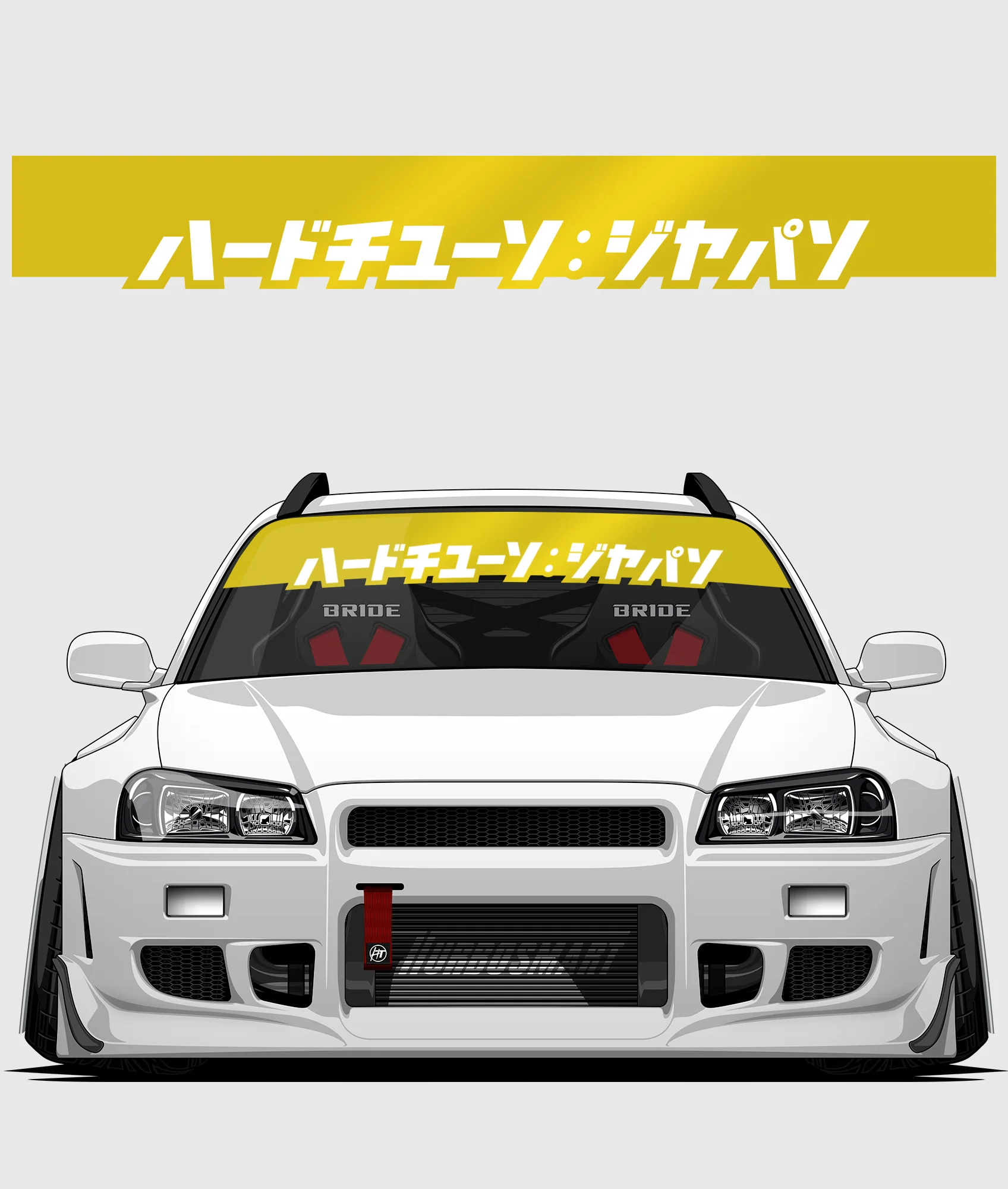 Hardtuned Kanji Window Banner - Solid - Image 45