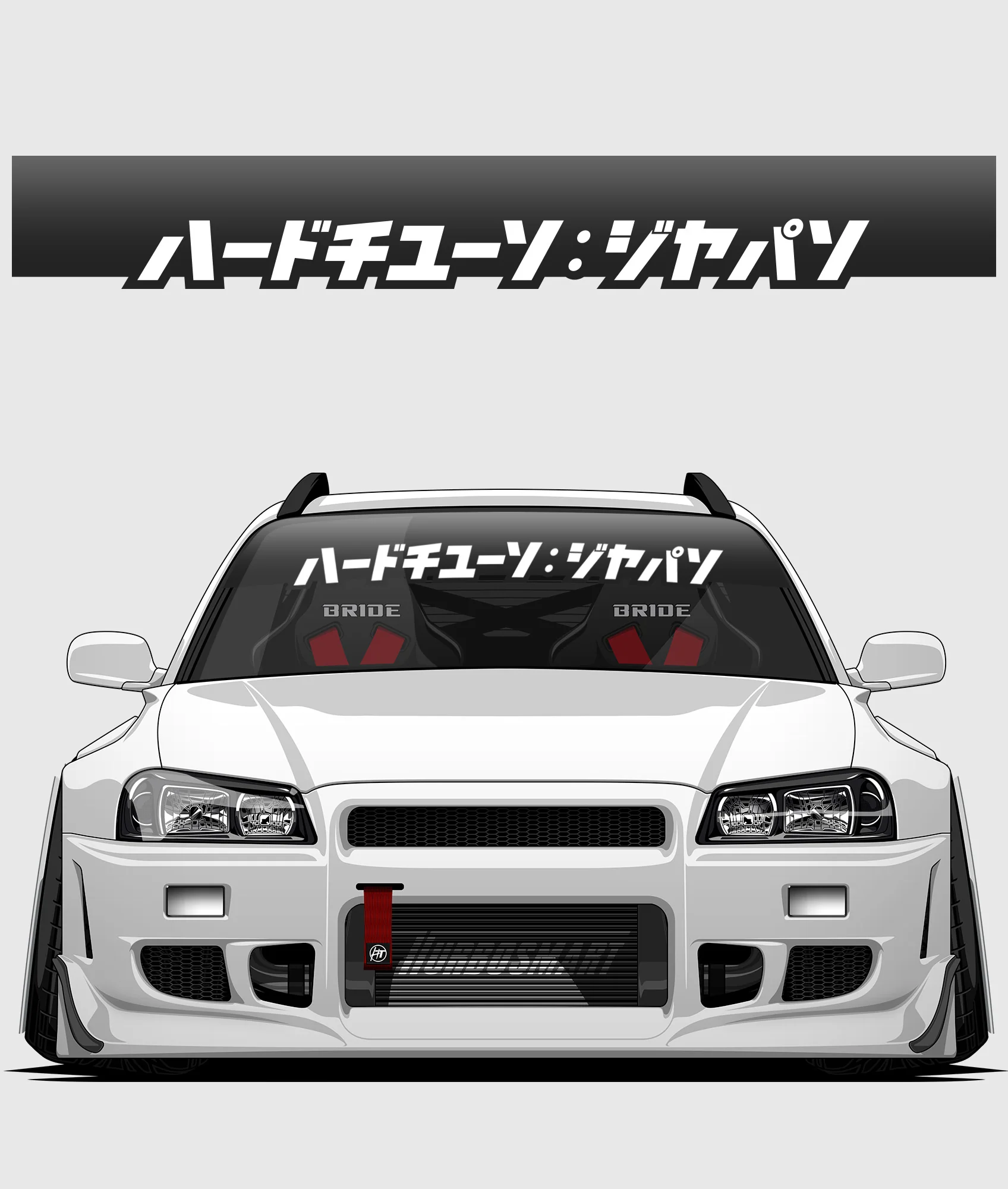 Hardtuned Kanji Window Banner - Solid - Image 47