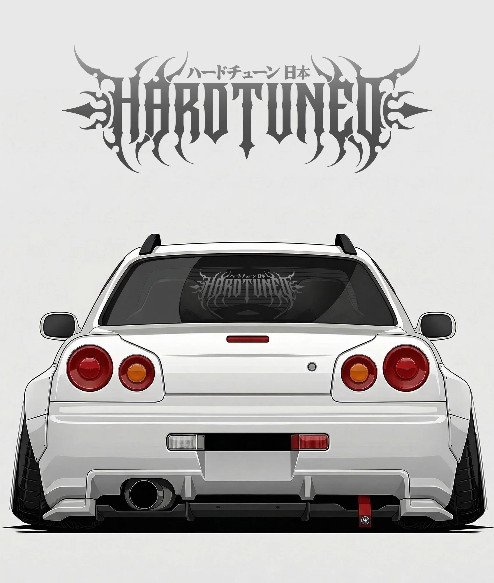 Hardtuned Metal Vinyl Sticker - Image 5