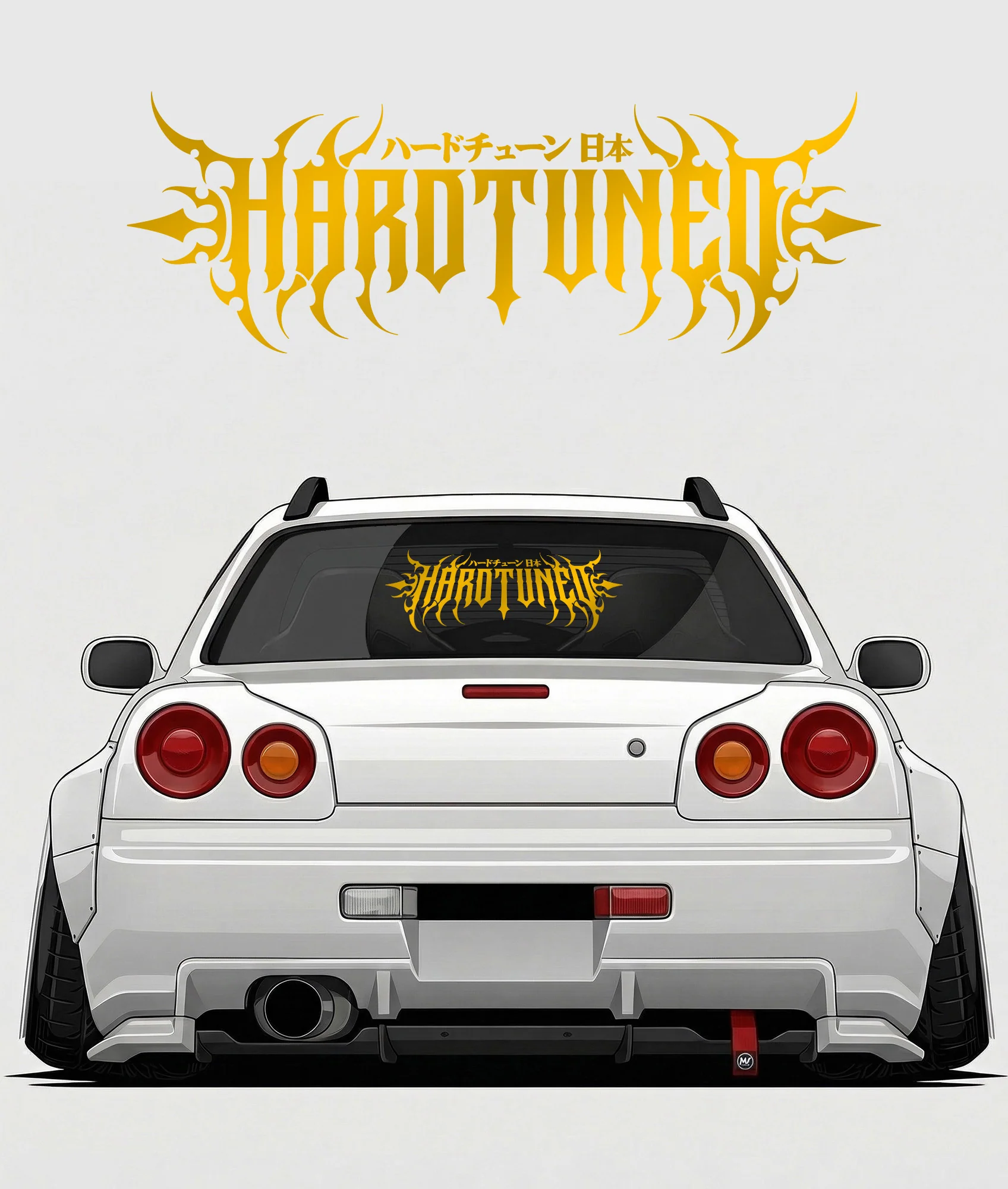 Hardtuned Metal Vinyl Sticker - Image 7