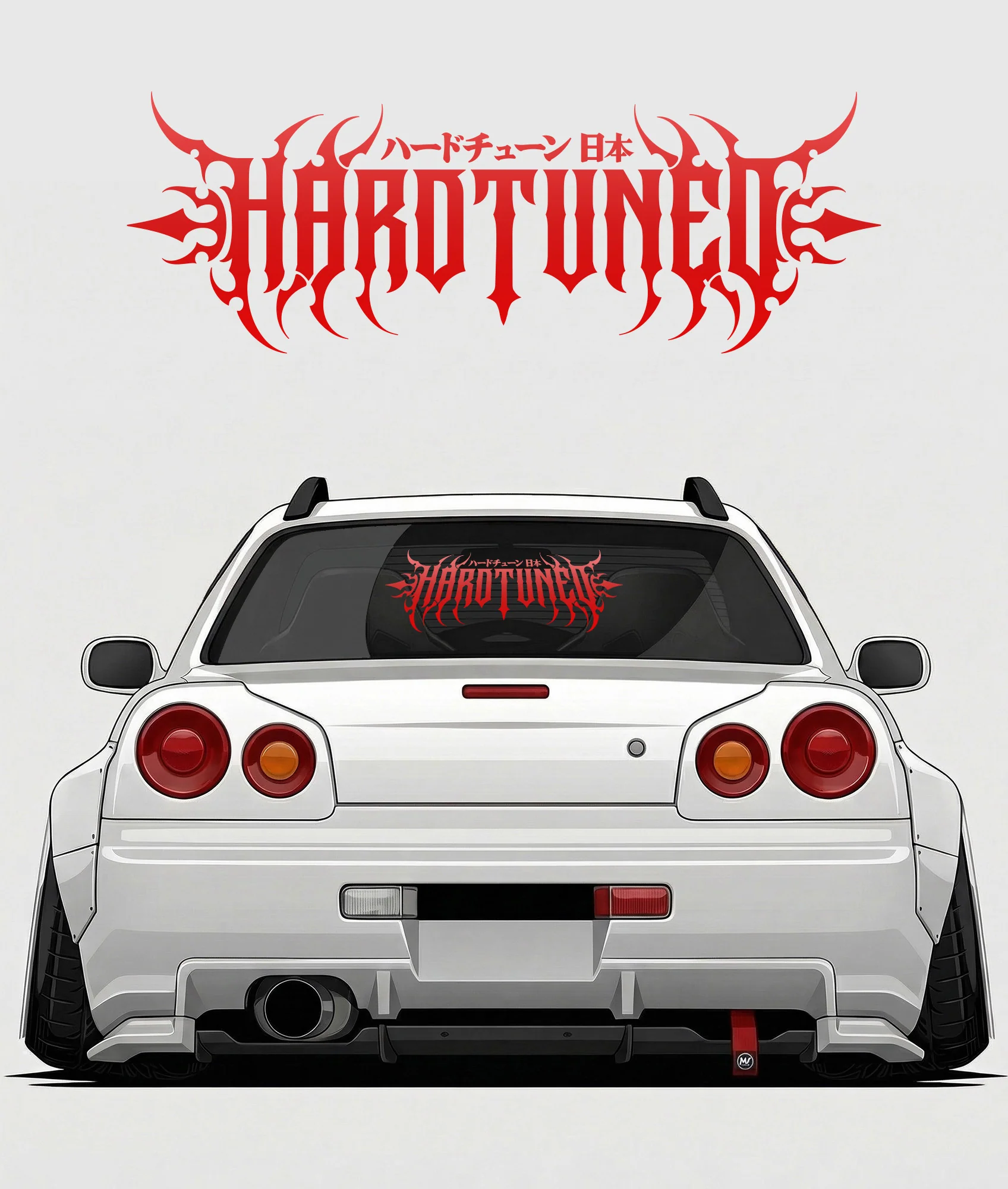 Hardtuned Metal Vinyl Sticker - Image 8