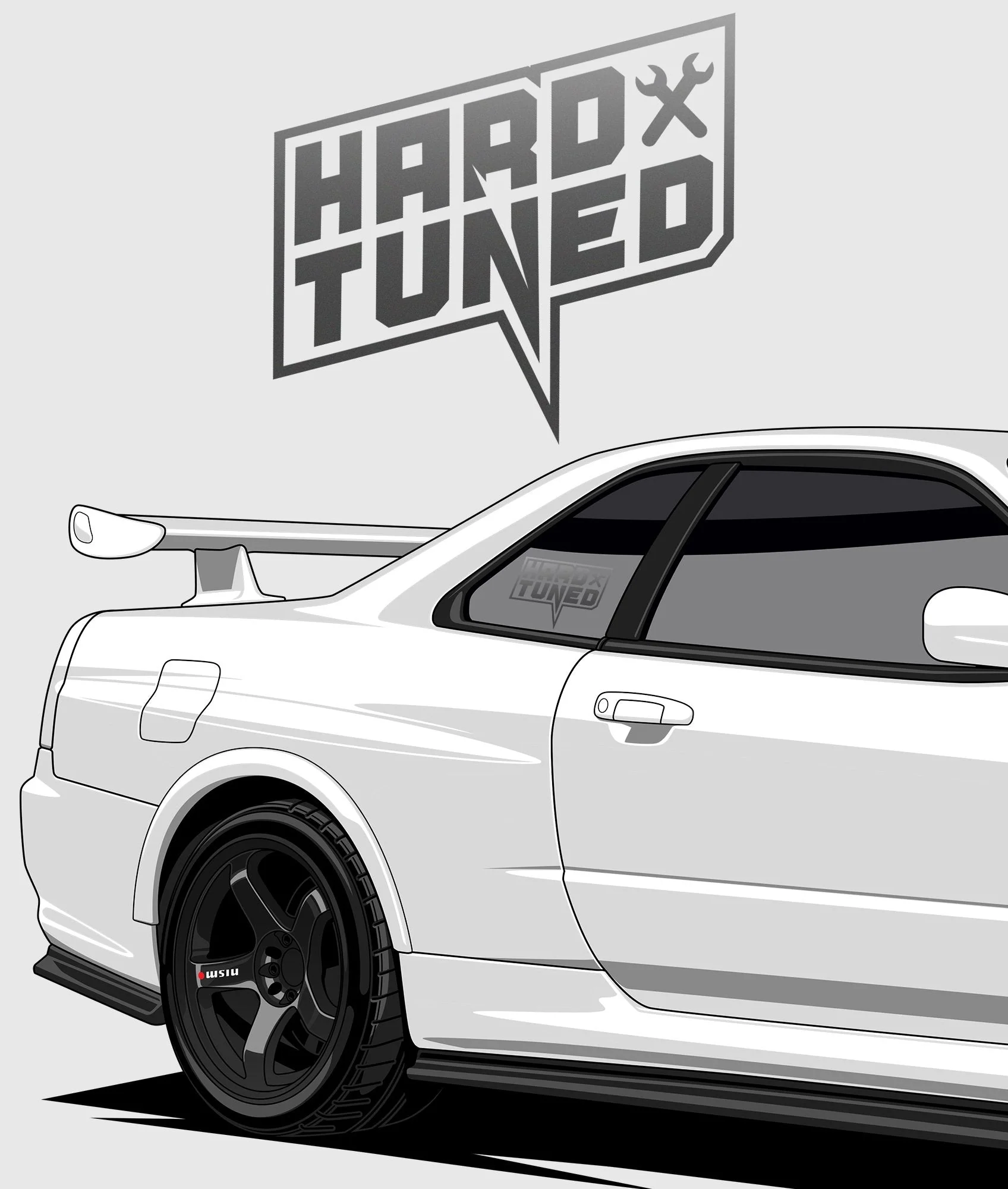 HardTuned Pitstop Vinyl Sticker - Image 4