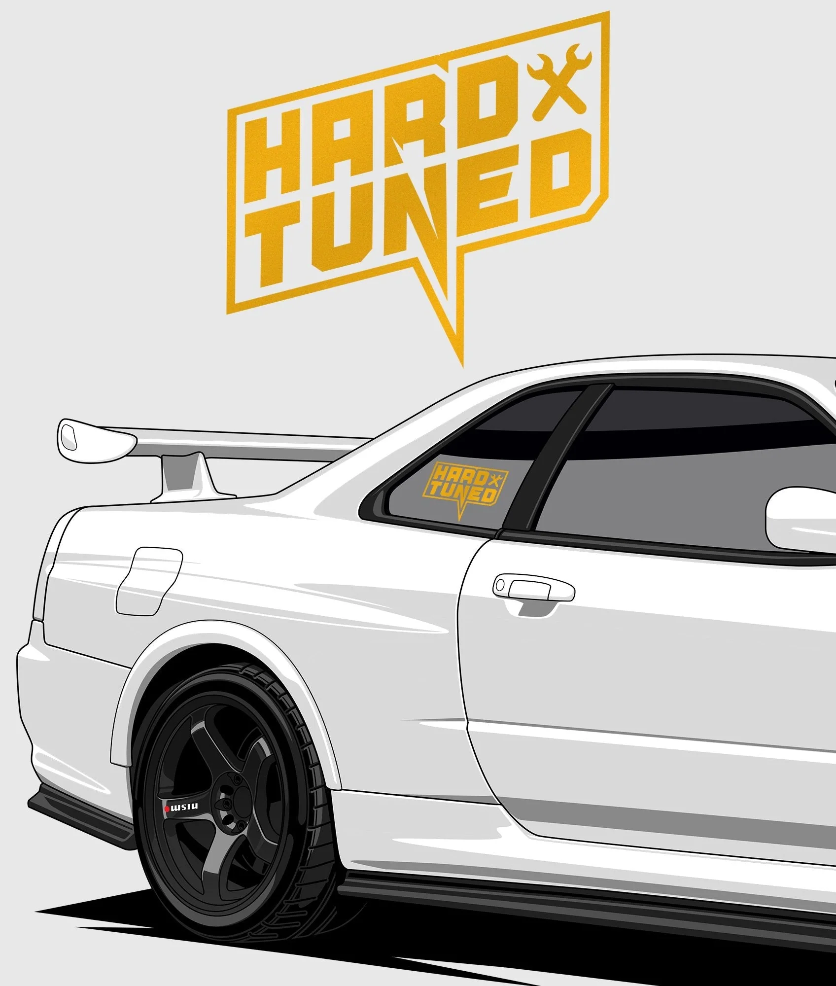 HardTuned Pitstop Vinyl Sticker - Image 6