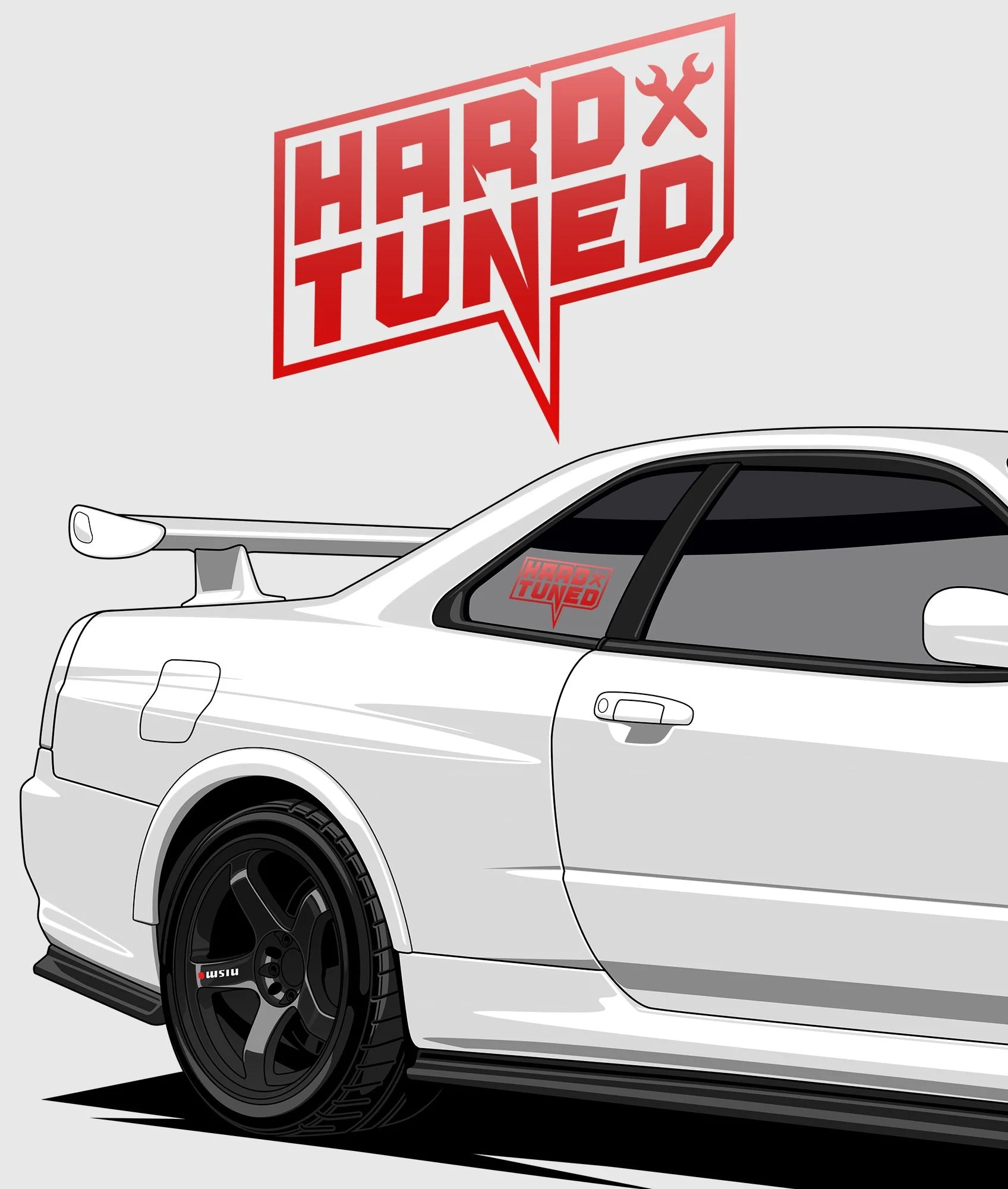 HardTuned Pitstop Vinyl Sticker - Image 7