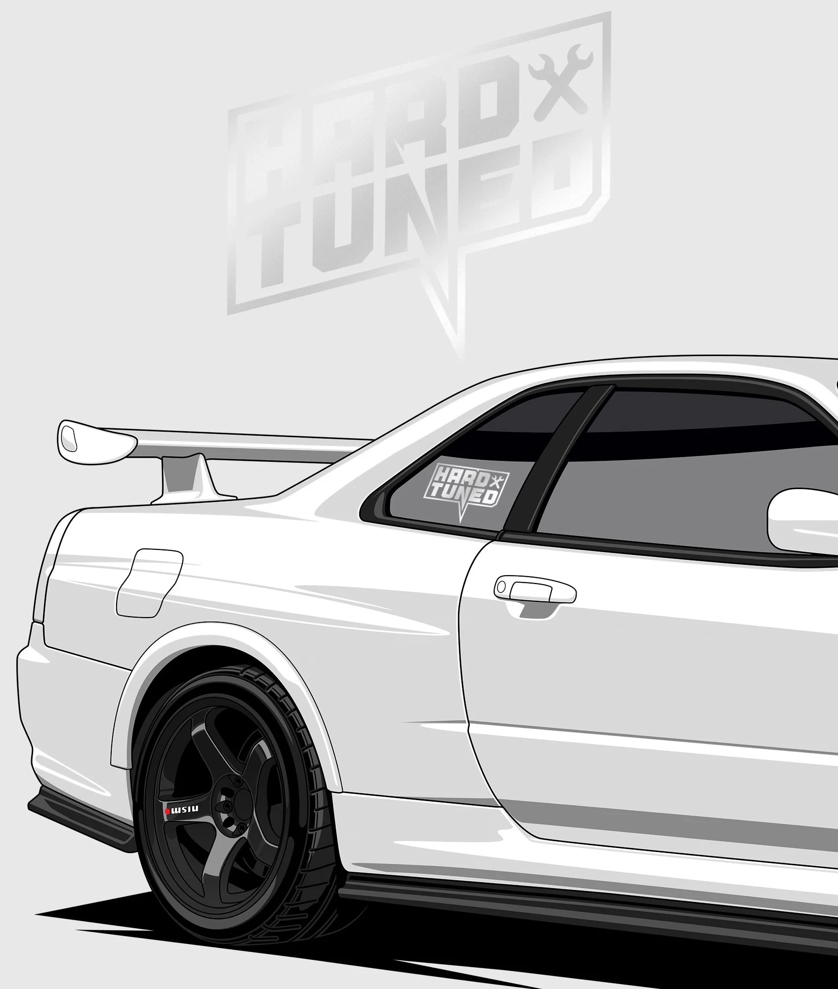 HardTuned Pitstop Vinyl Sticker - Image 8