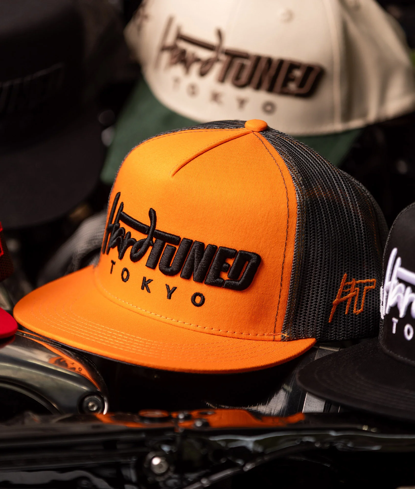 Hardtuned Tokyo Orange - Trucker Cap - Image 2