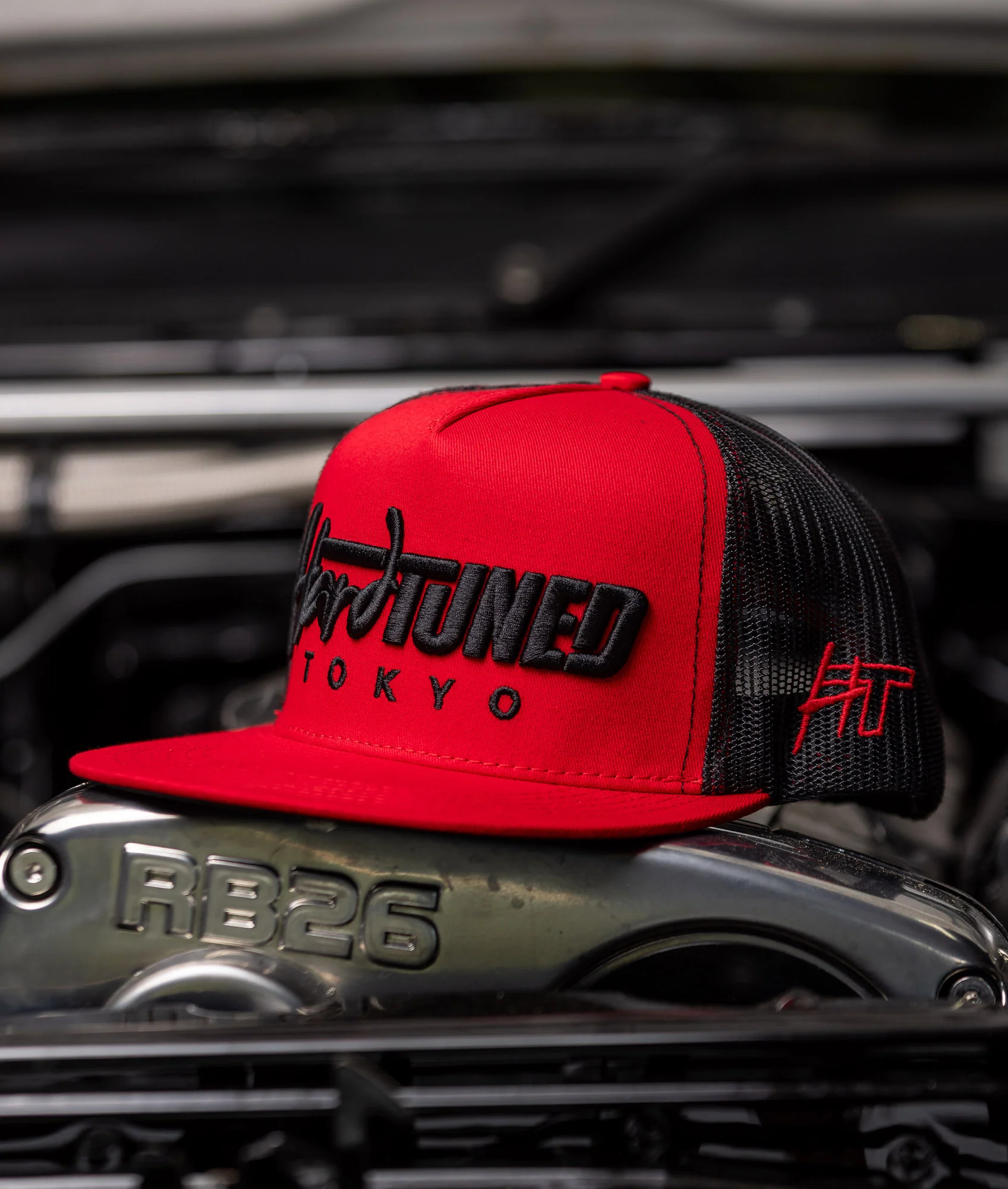 Hardtuned Tokyo Red - Trucker Cap - Image 2