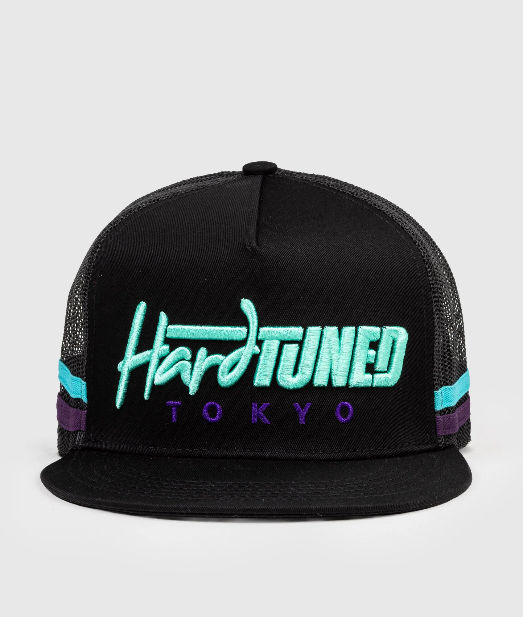 Hardtuned Tokyo Retro Stripes - Trucker Cap - Image 3