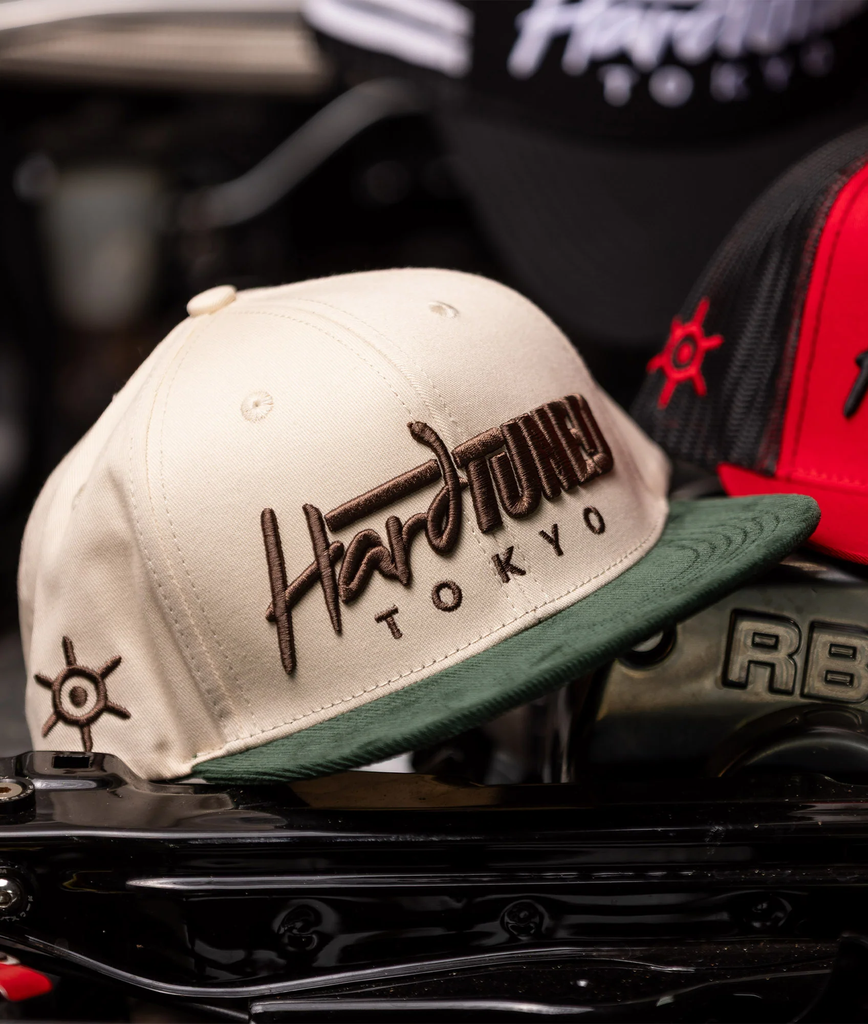 Hardtuned Tokyo Woodland - Flat Brim Cap - Image 2