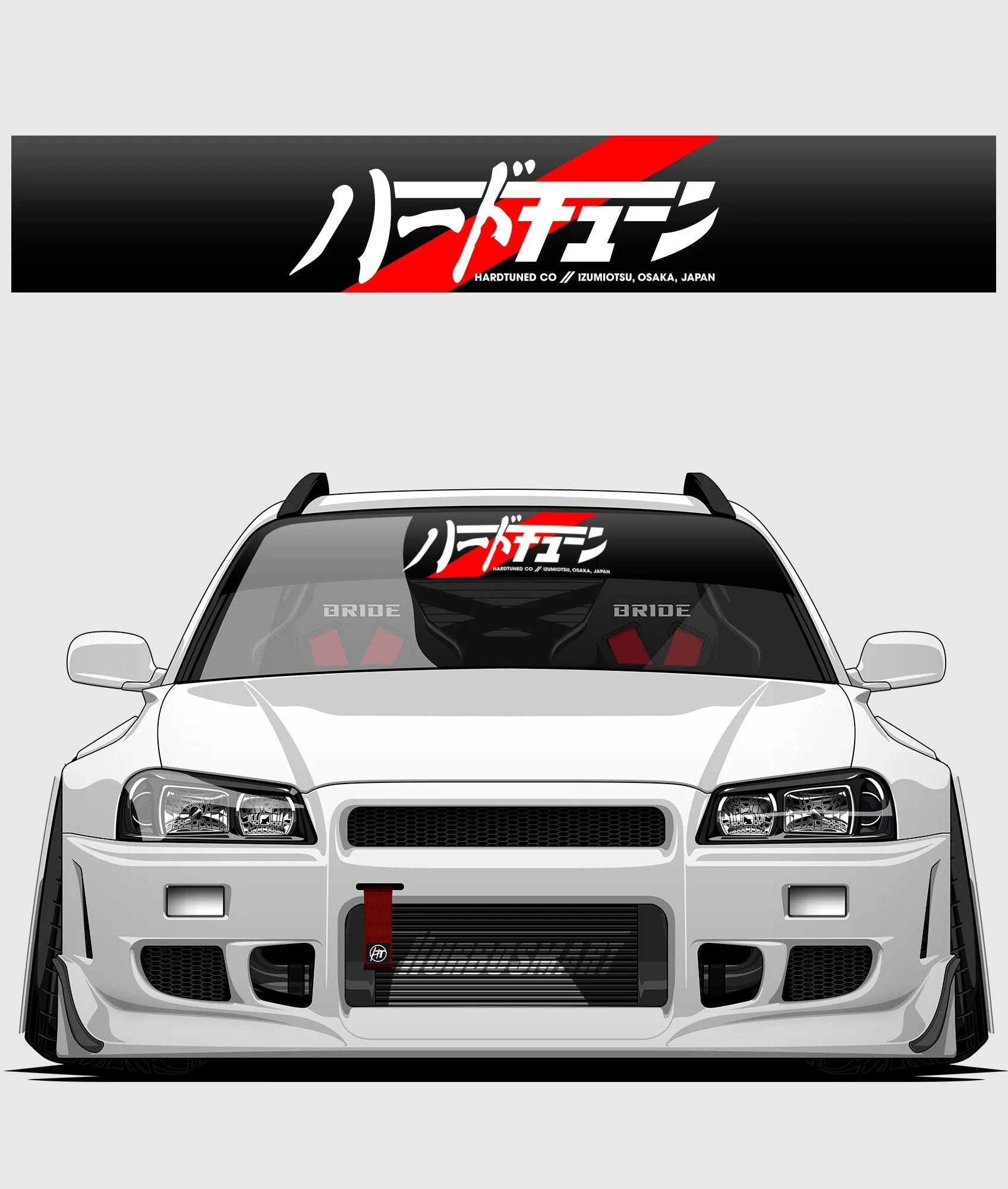 HardTuned Window Banner - JDM Stripe - Image 5