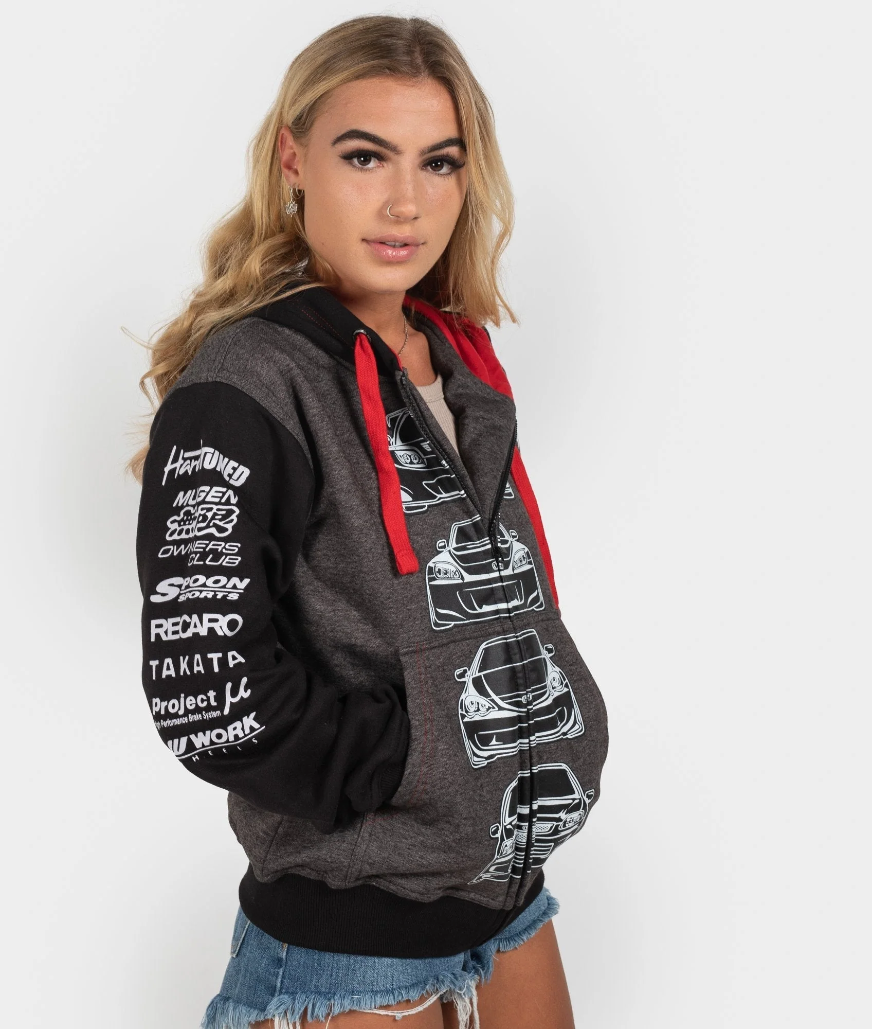 Honda Mugen Womens Hoodie - Image 3