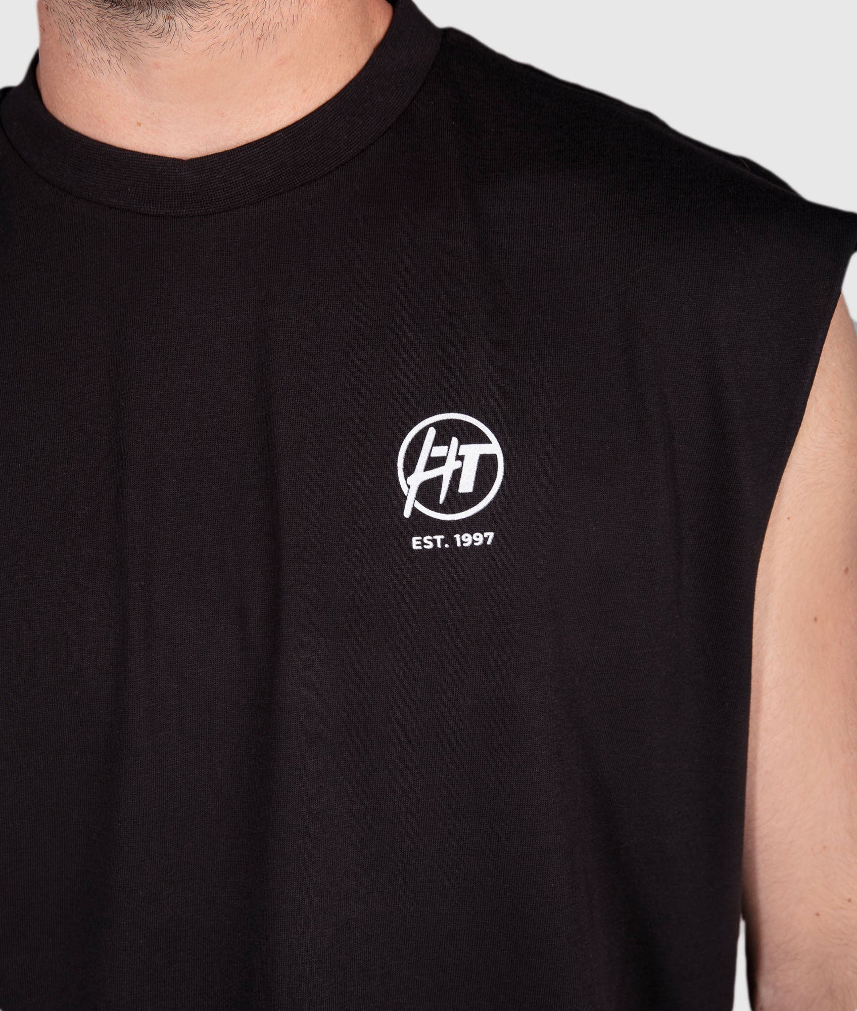 HTXJPN Crossing Tank Top - Black - Image 3