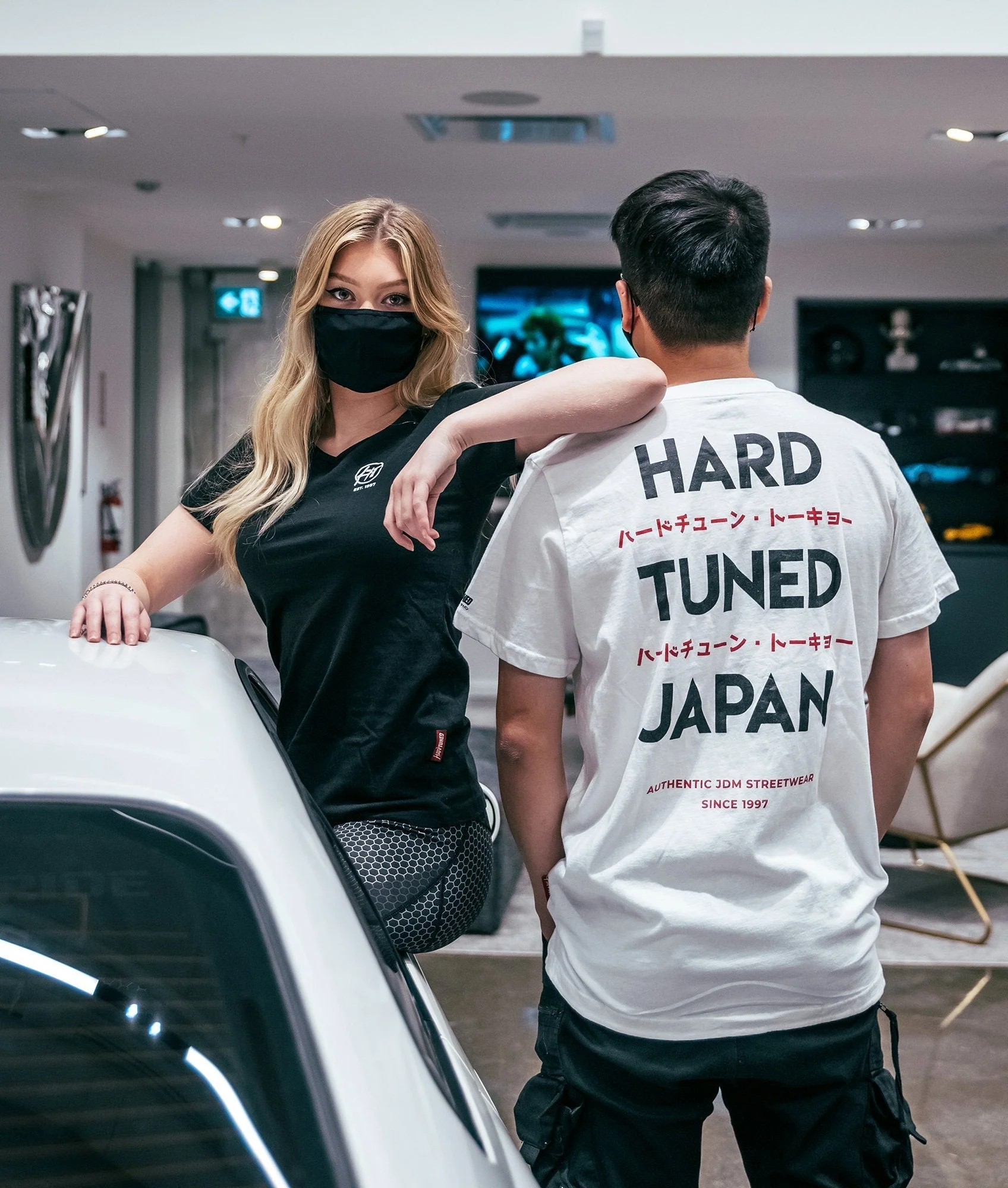 HTxJPN Crossing Tee - White - Image 2