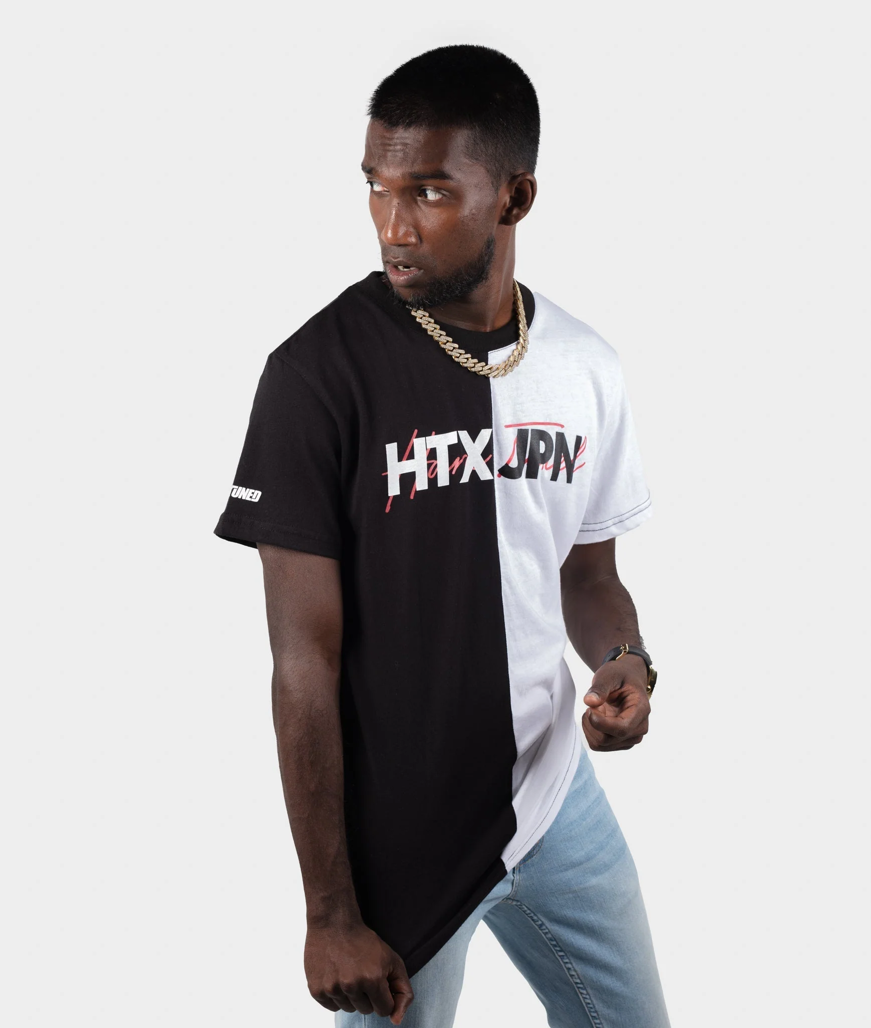 HTXJPN Katakana Cut Tee - Image 3