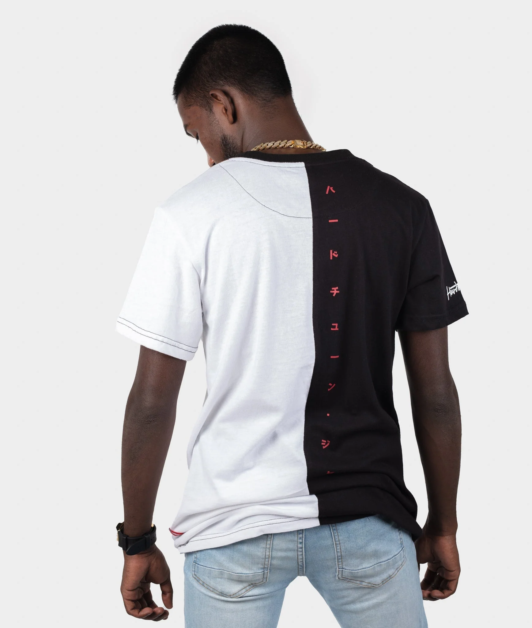 HTXJPN Katakana Cut Tee - Image 4