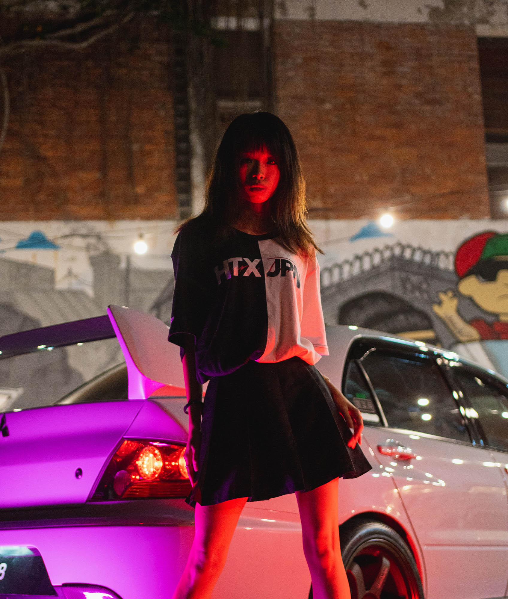 HTXJPN Katakana Cut Womens Tee - Image 2