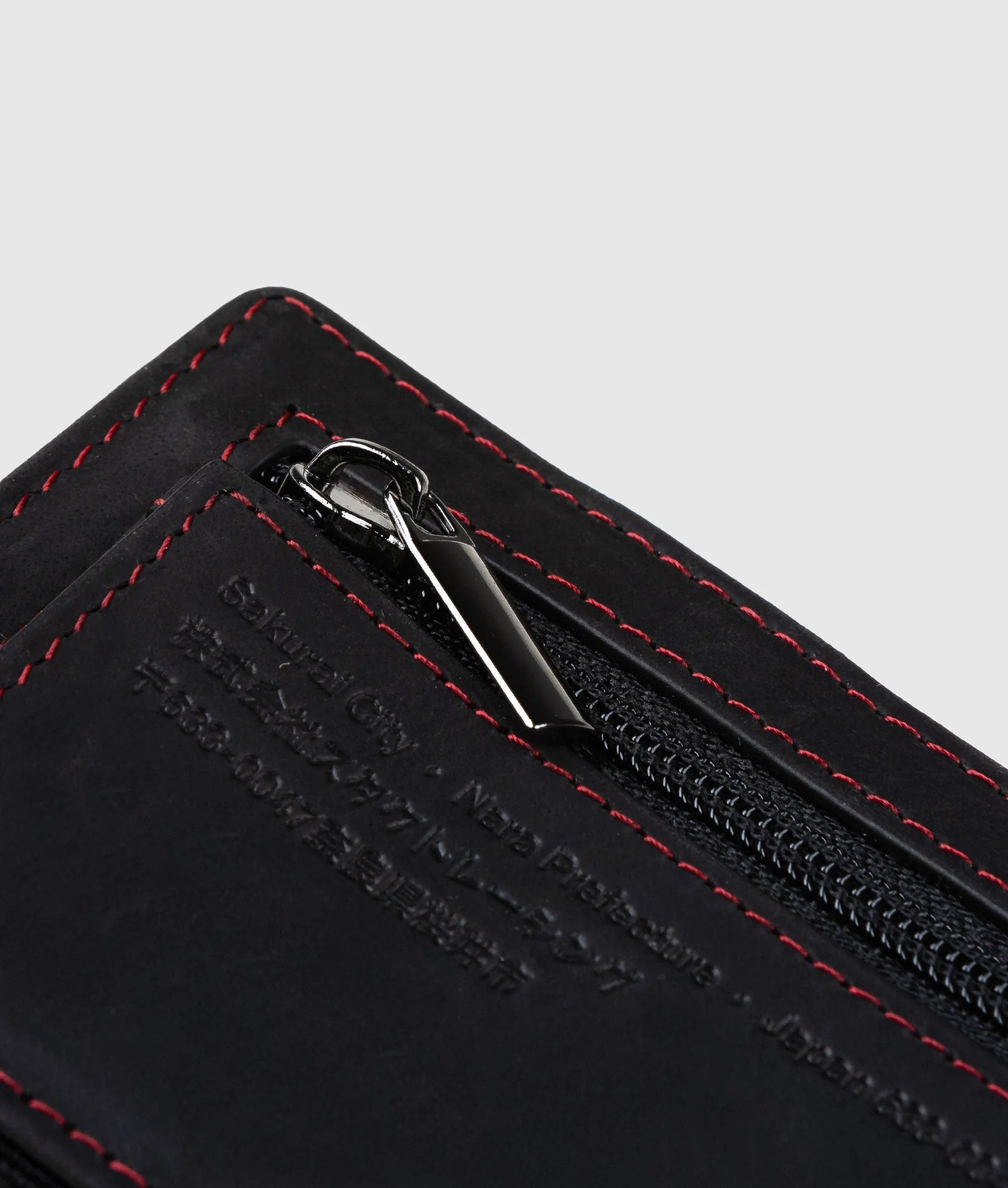 Izumiotsu Black/Red Cardholder - Image 5