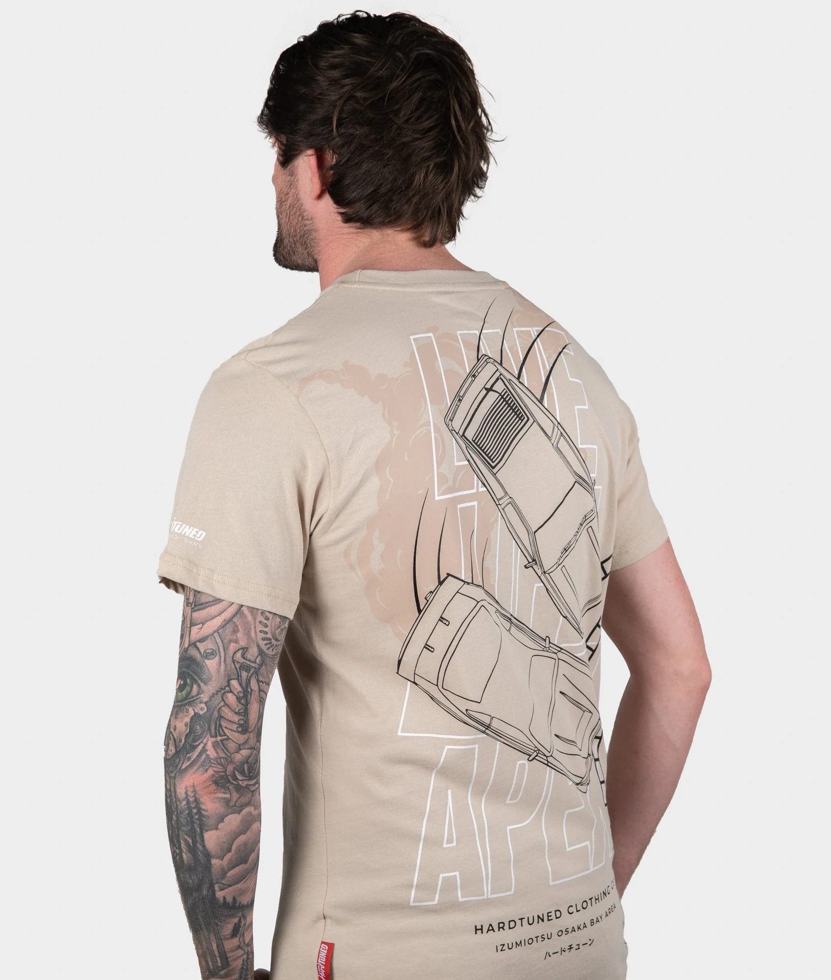 Life on the Apex Tee - Tan - Image 3