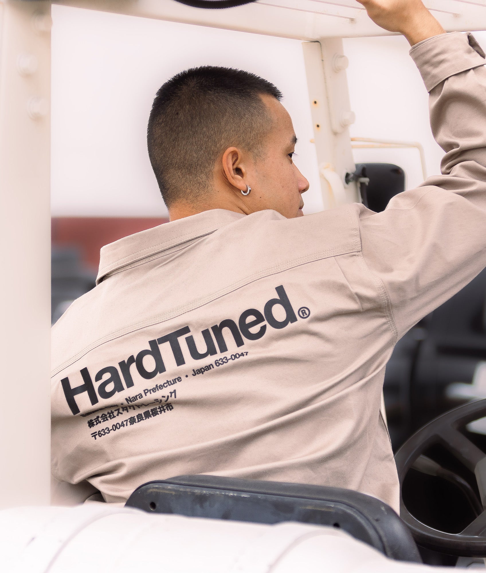 Hardtuned Long Sleeve Work Shirt - Tan - Image 8