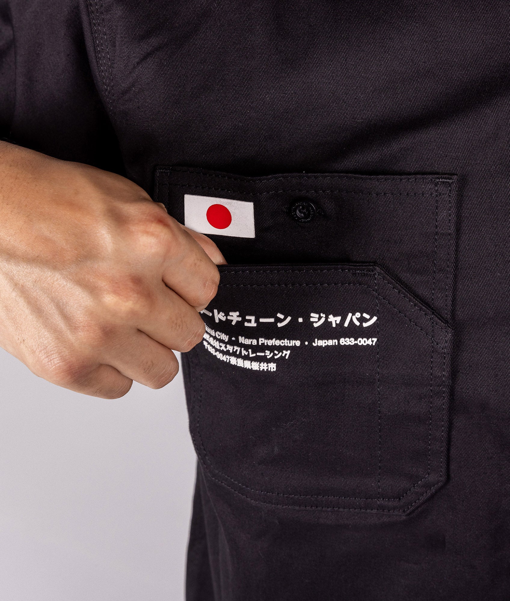 Hardtuned Short Sleeve Work Shirt - Black - Image 6