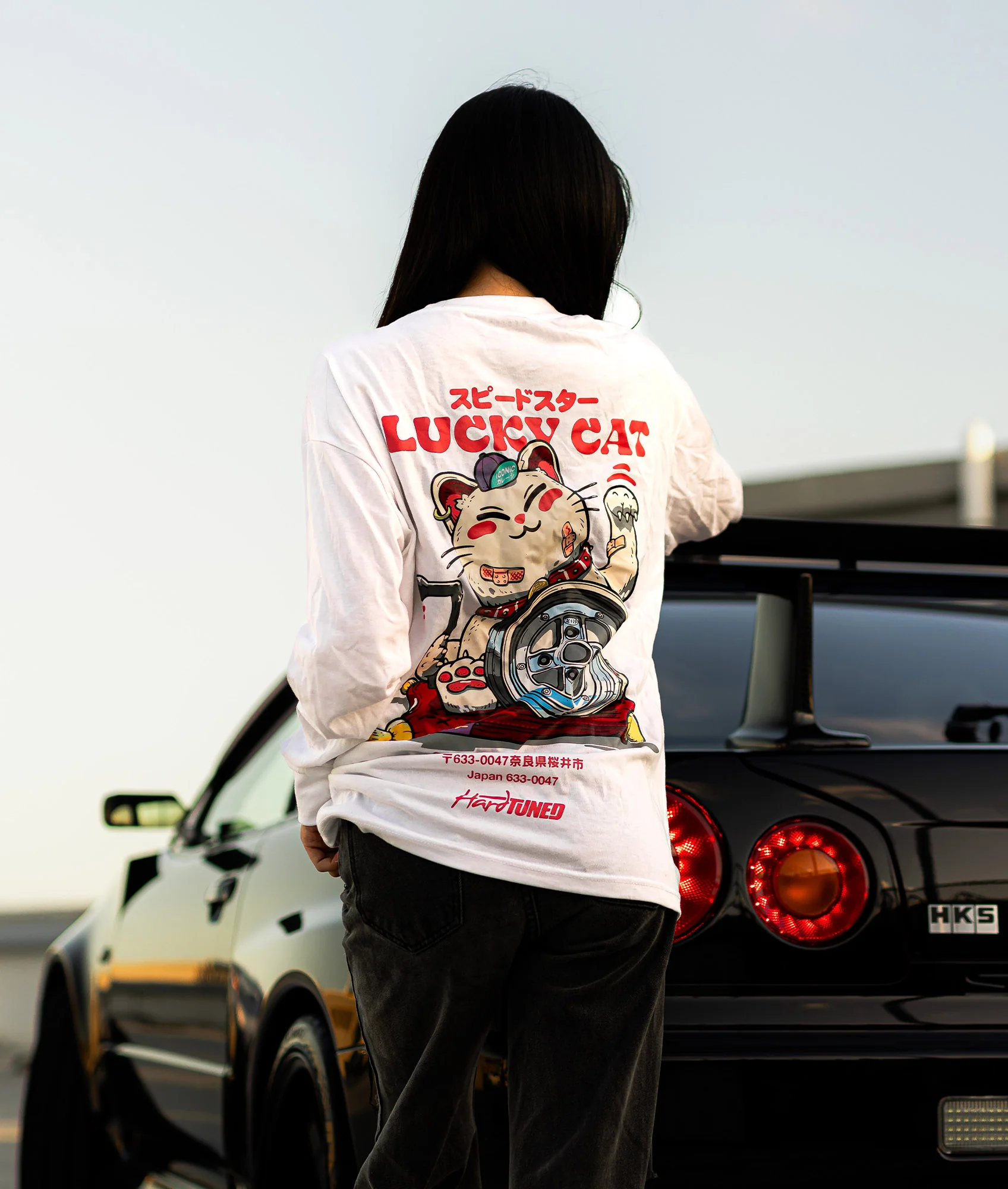 Lucky Cat Longsleeve Tee - Image 8