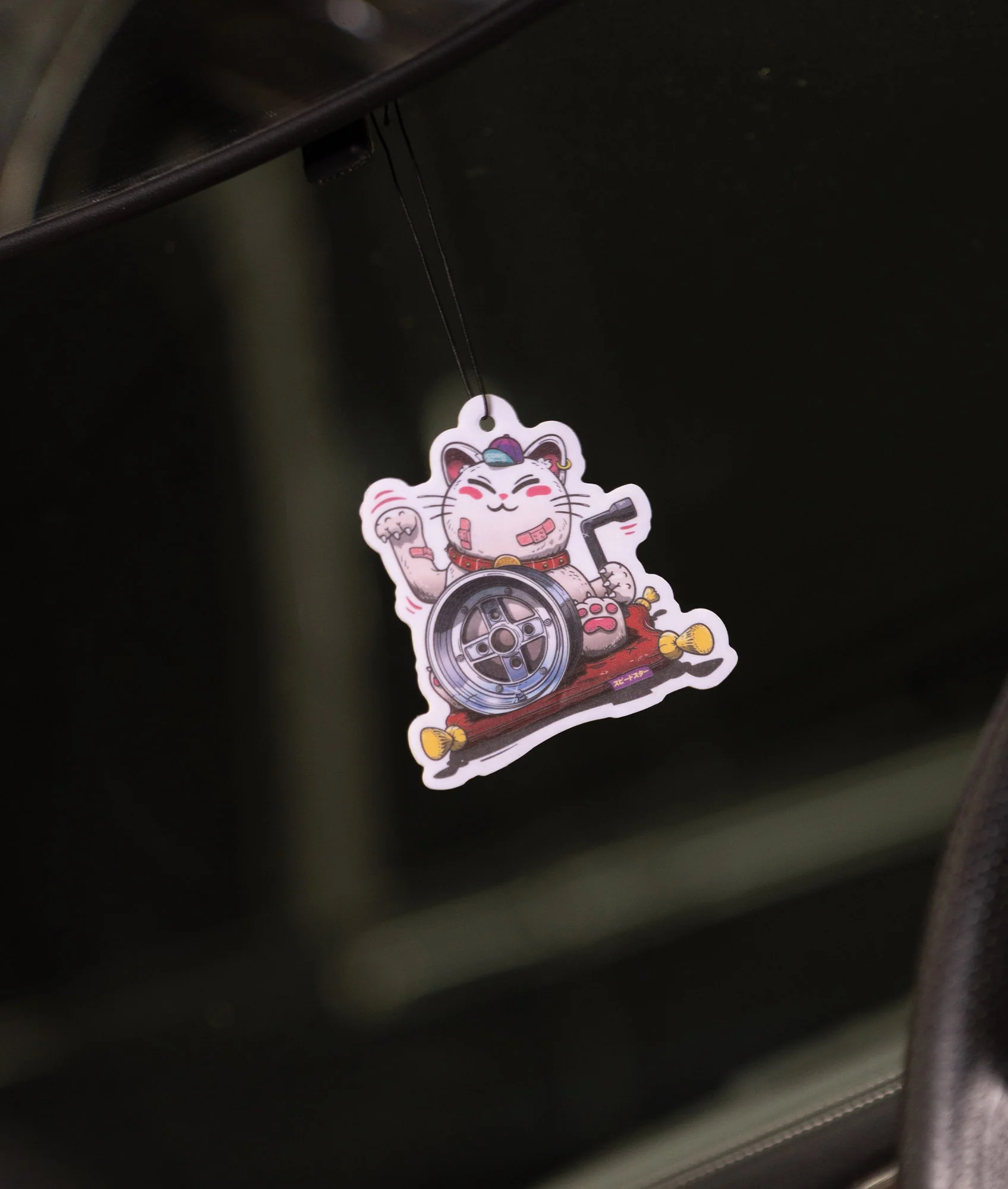 Lucky Kitty Air Freshener - Rose - Image 2