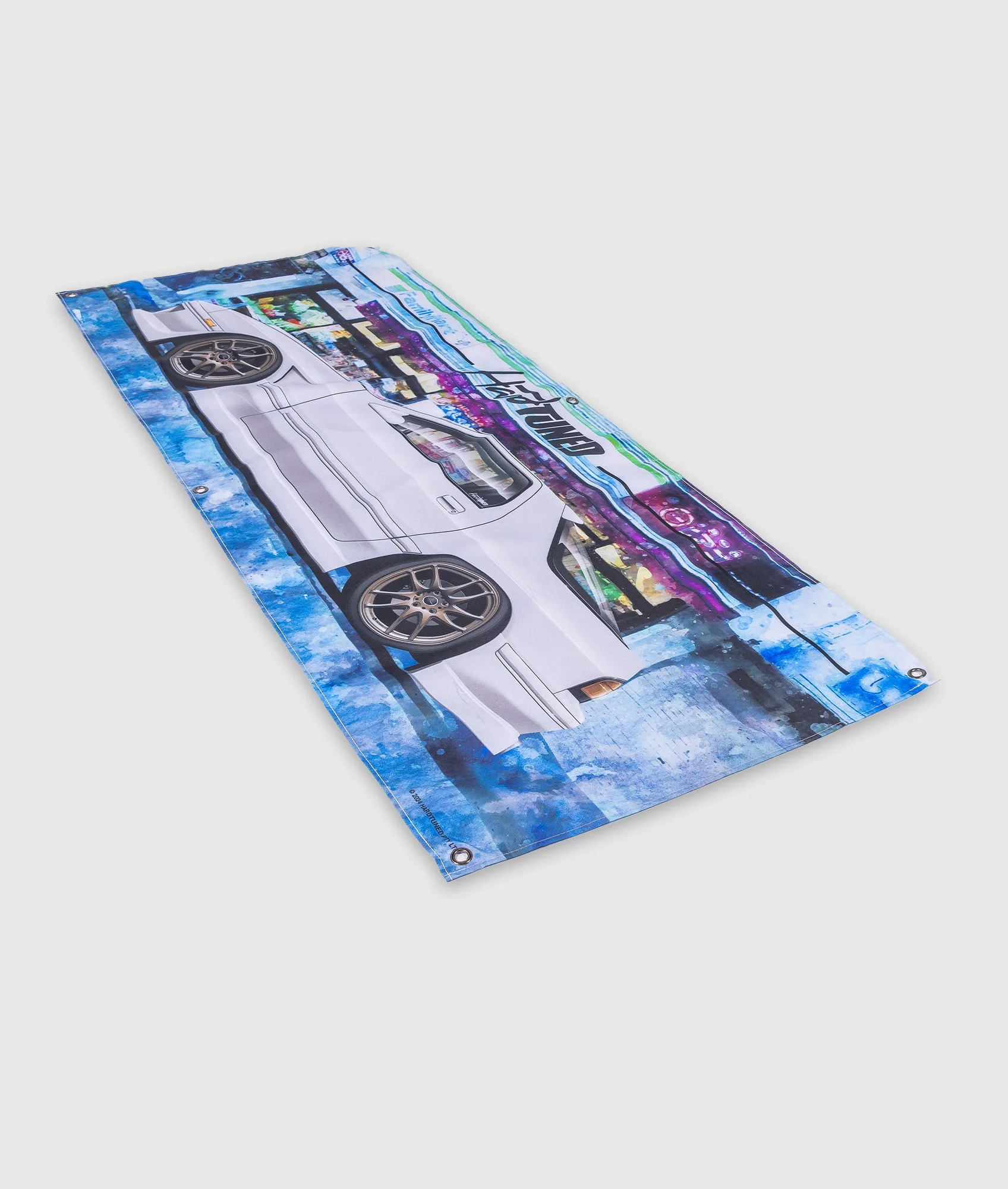 Mazda FC RX7 Garage Flag - Image 11