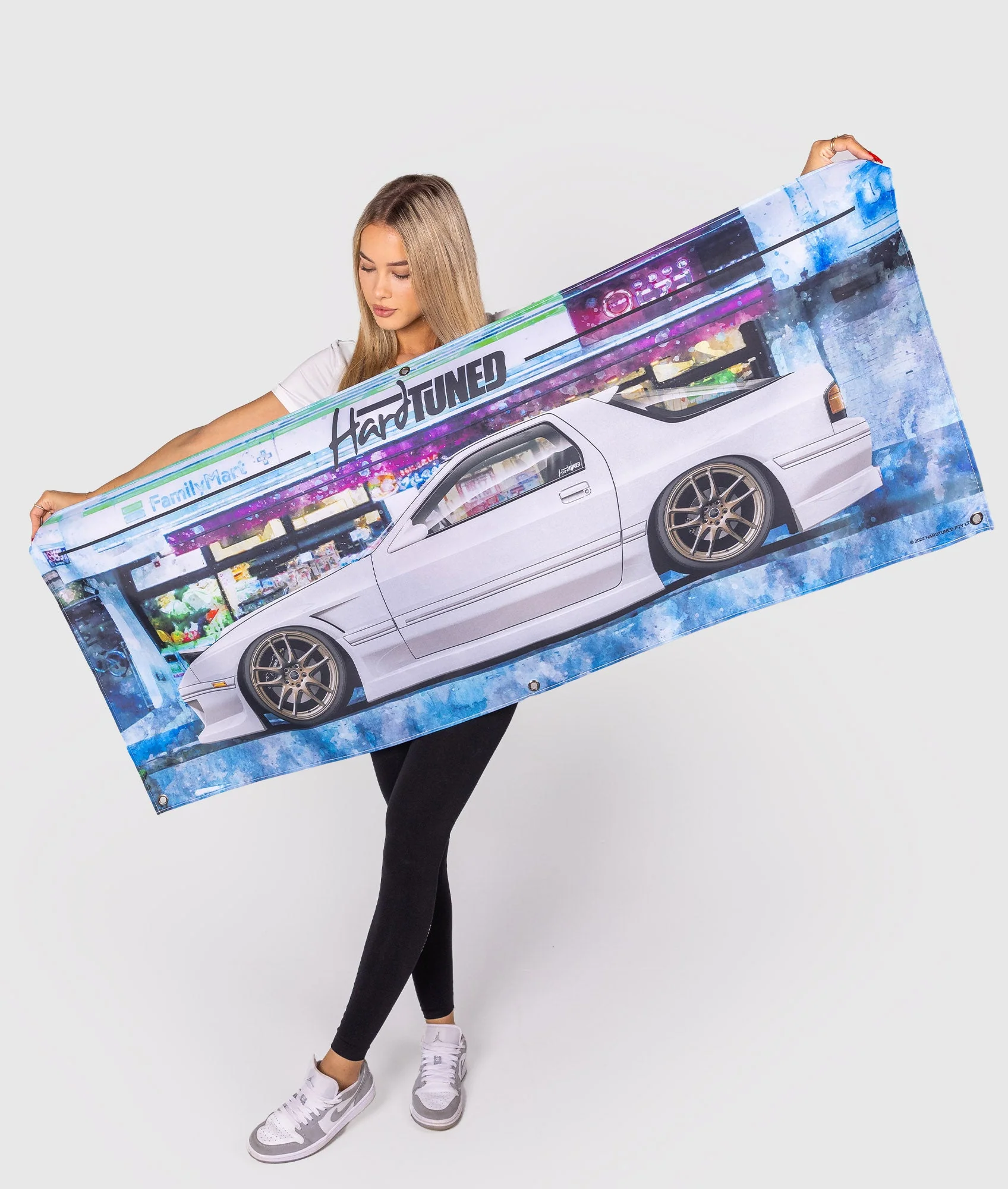 Mazda FC RX7 Garage Flag - Image 3