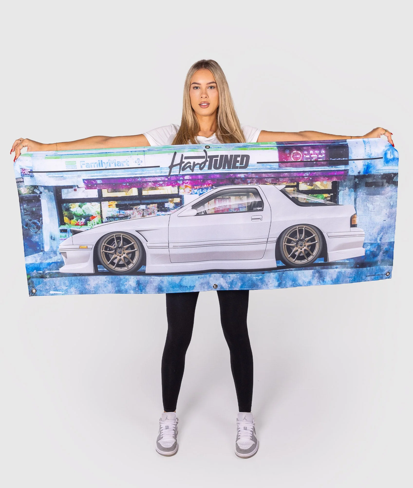 Mazda FC RX7 Garage Flag - Image 8