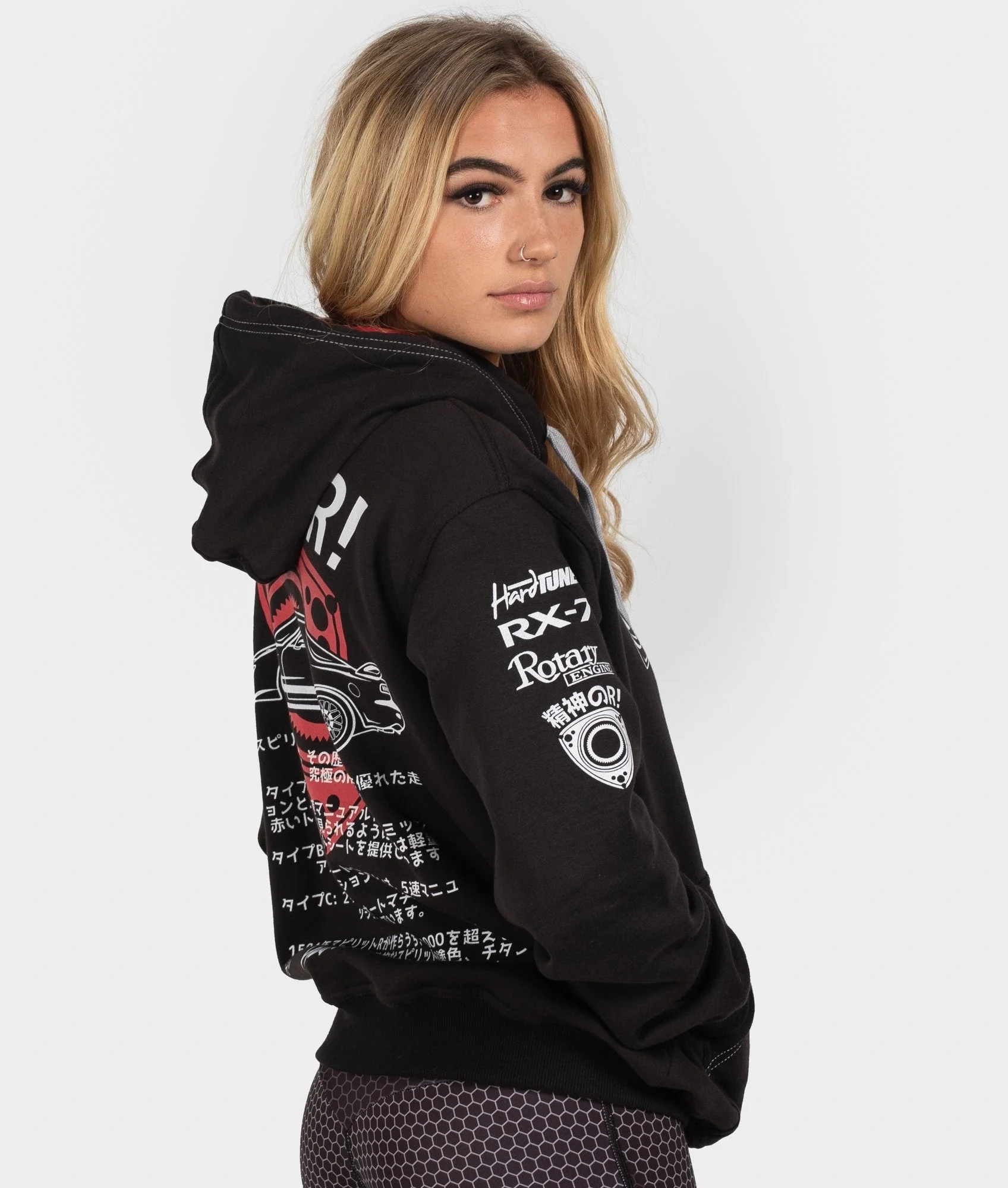 Mazda RX-7 Womens Pullover Hoodie - Image 6